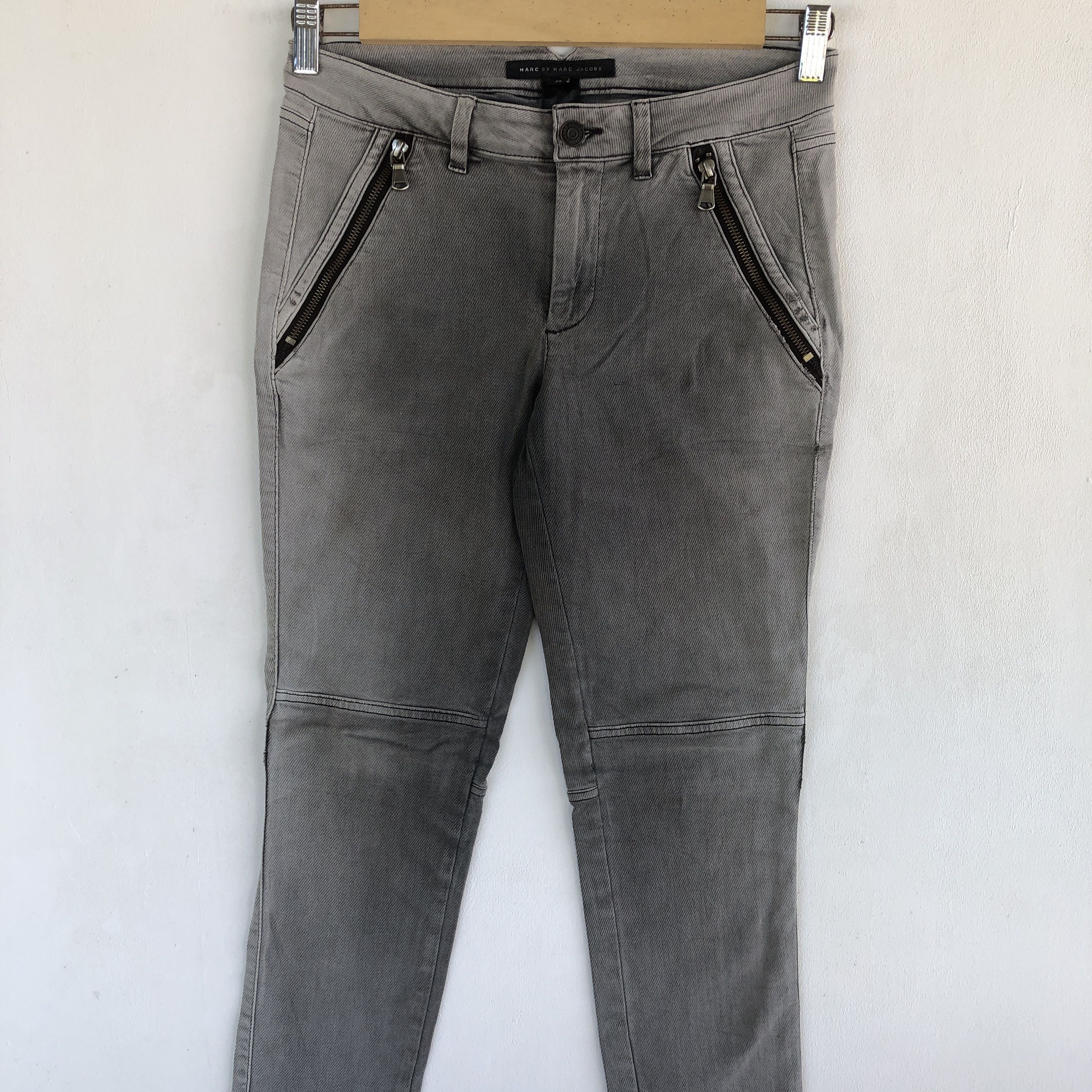 Japanese Brand Vintage Japanese Trousers Pants Slim Skinny Casual Trousers Size 28" / US 6 / IT 42 - 3 Thumbnail