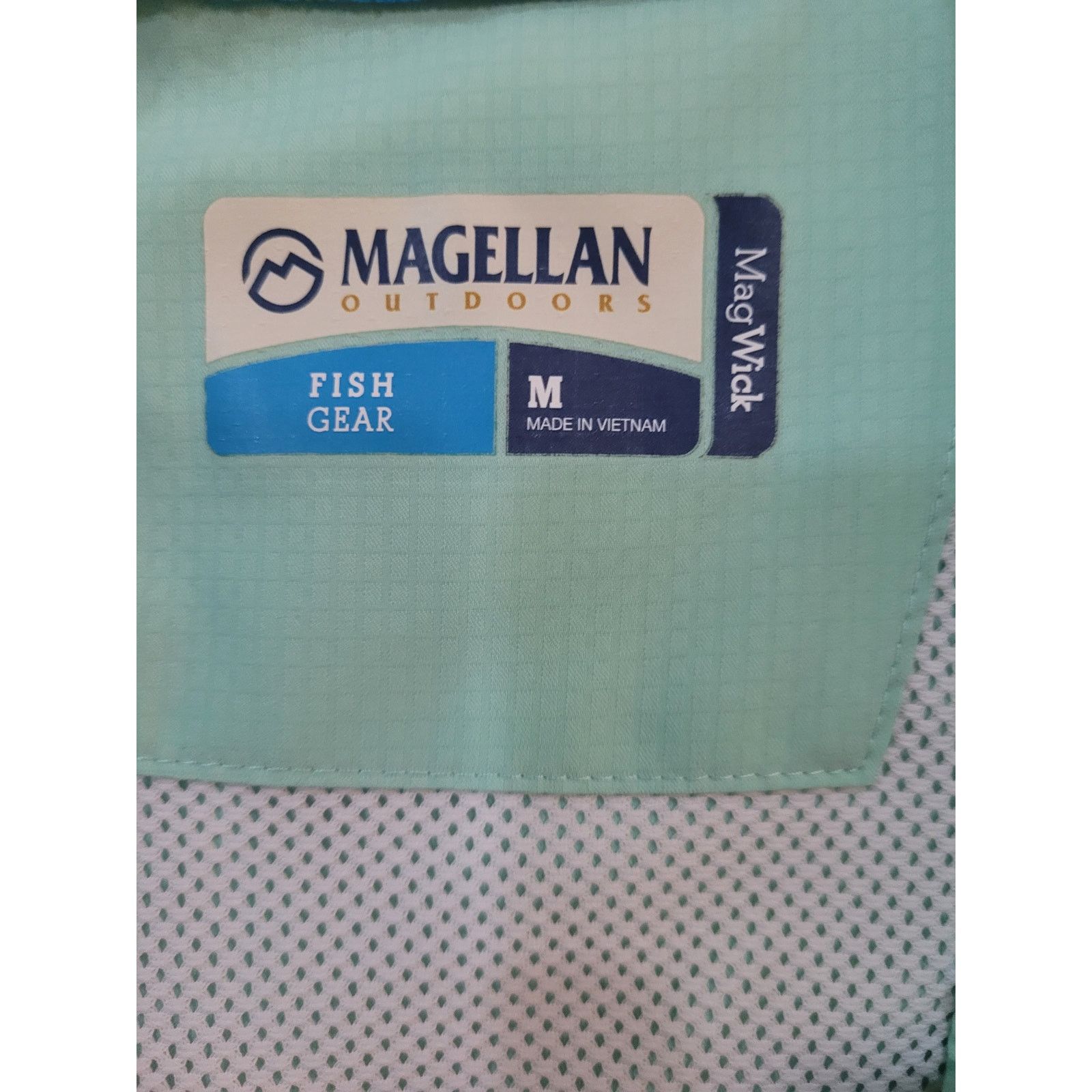 Other Magellan Women Fish Gear Shirt Blue Button up Sz M Size M / US 6-8 / IT 42-44 - 3 Thumbnail