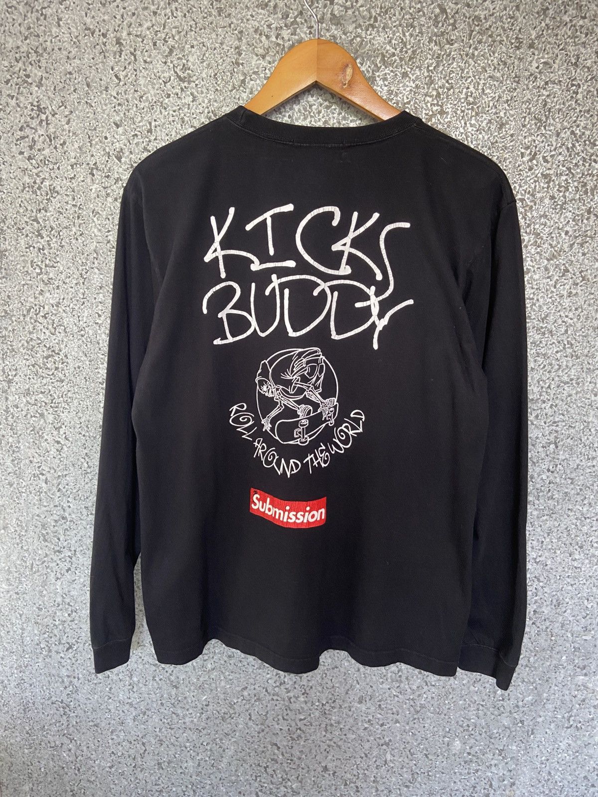Vintage Submission t shirt skulls skaters Powell peralta Size US M / EU 48-50 / 2 - 1 Thumbnail