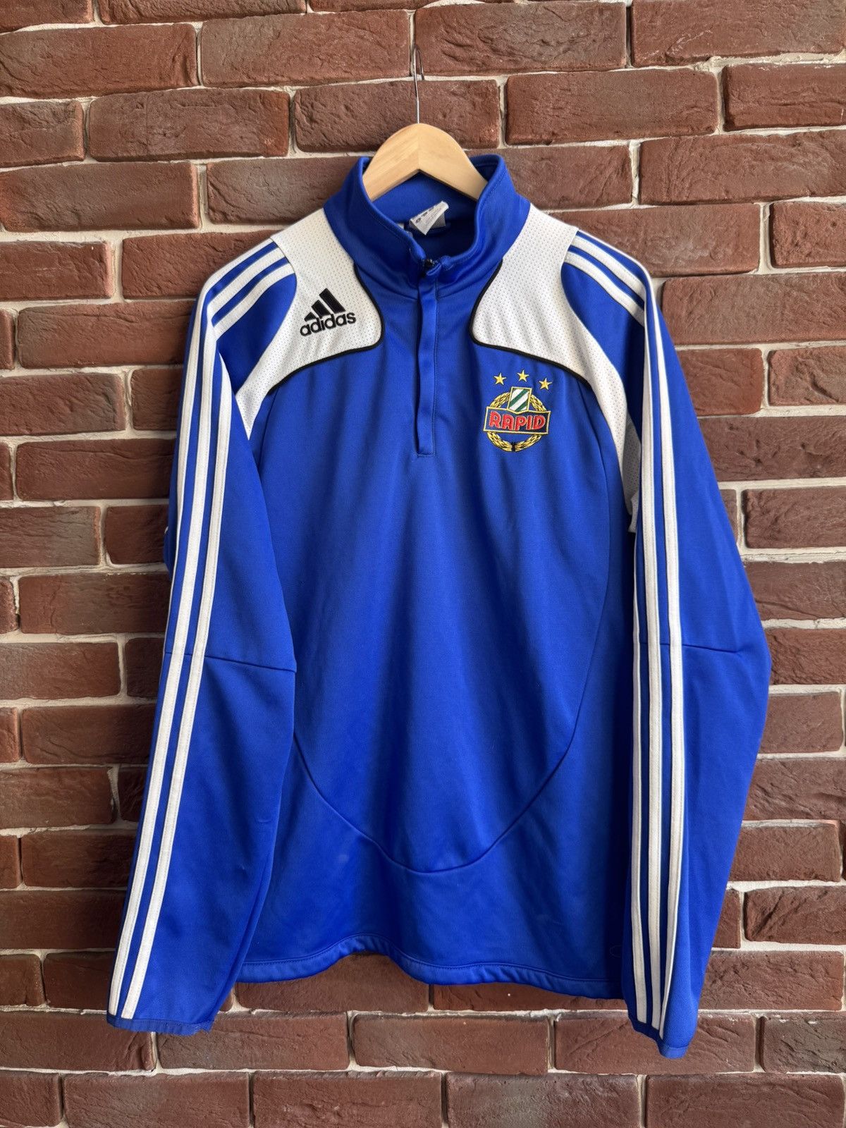Adidas Adidas SK Rapid Vienna Football Soccer Jersey longsleeve Size US L / EU 52-54 / 3 - 1 Thumbnail