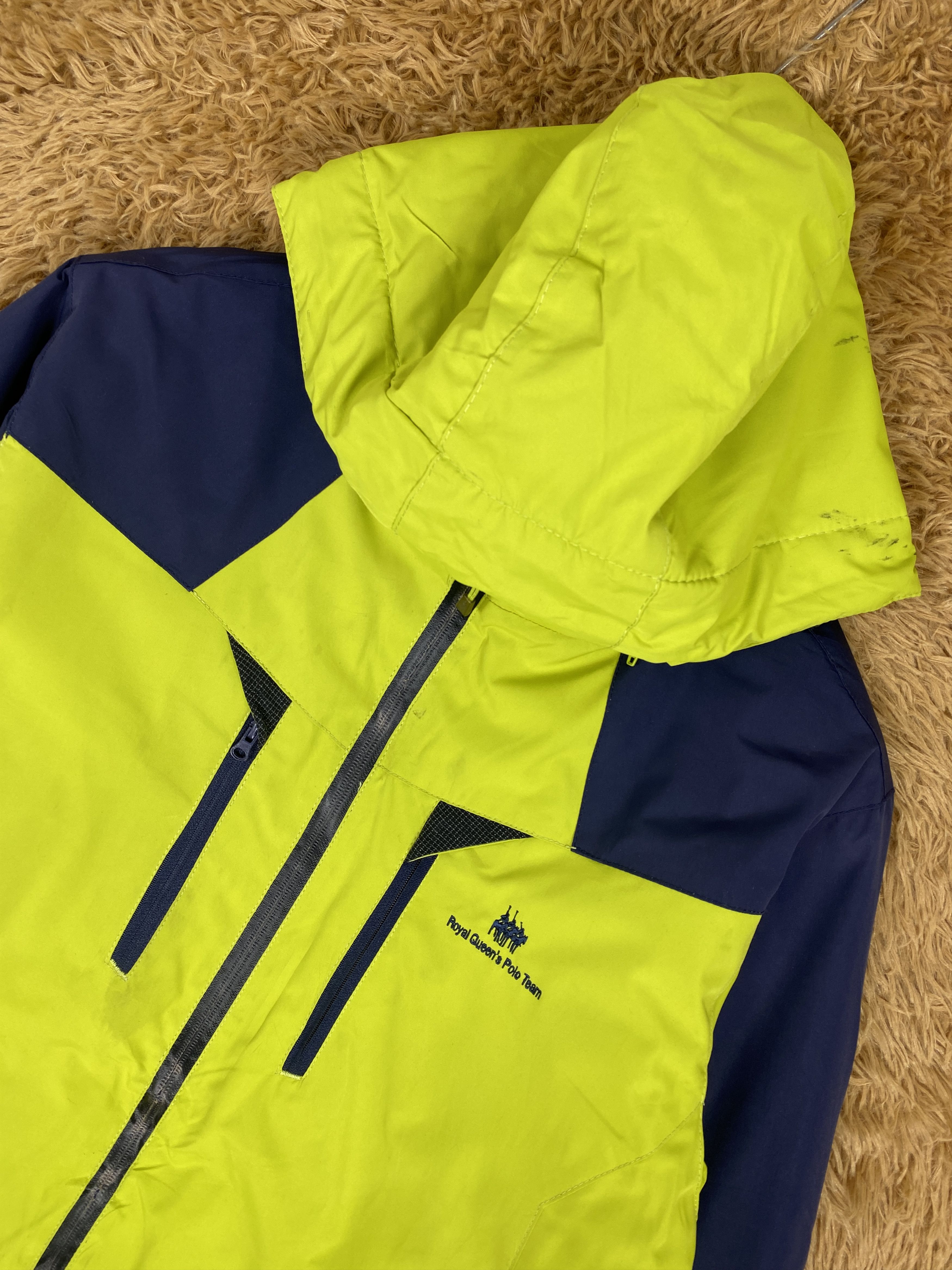 Japanese Brand Vintage Royal Queen Polo Team Hoodie Jacket J2375 Size US S / EU 44-46 / 1 - 2 Thumbnail