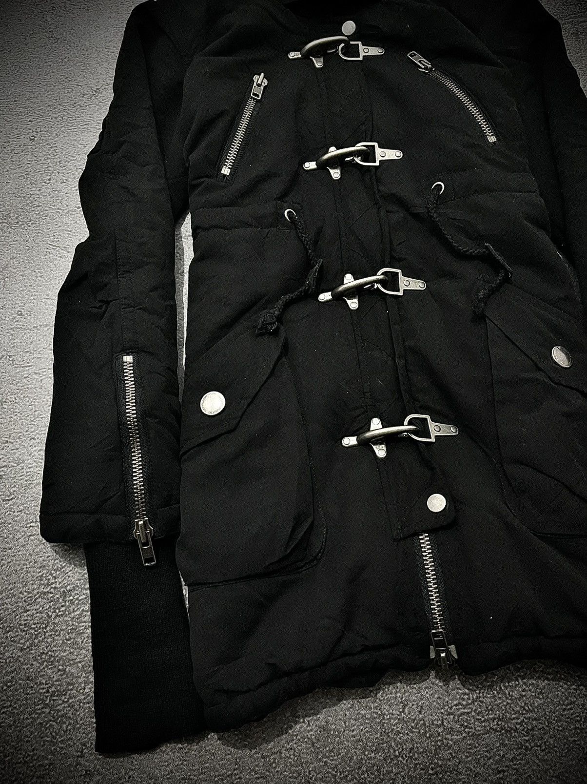Japanese Brand 2000s Duras Ambient Gothic Punk Jacket Size US M / EU 48-50 / 2 - 2 Thumbnail