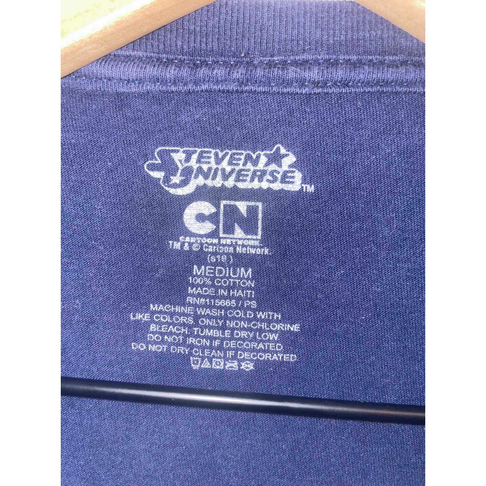 Cartoon Network Cartoon Network Steven Universe Shirt Blue Graphic Tee 2016 Size US M / EU 48-50 / 2 - 5 Thumbnail