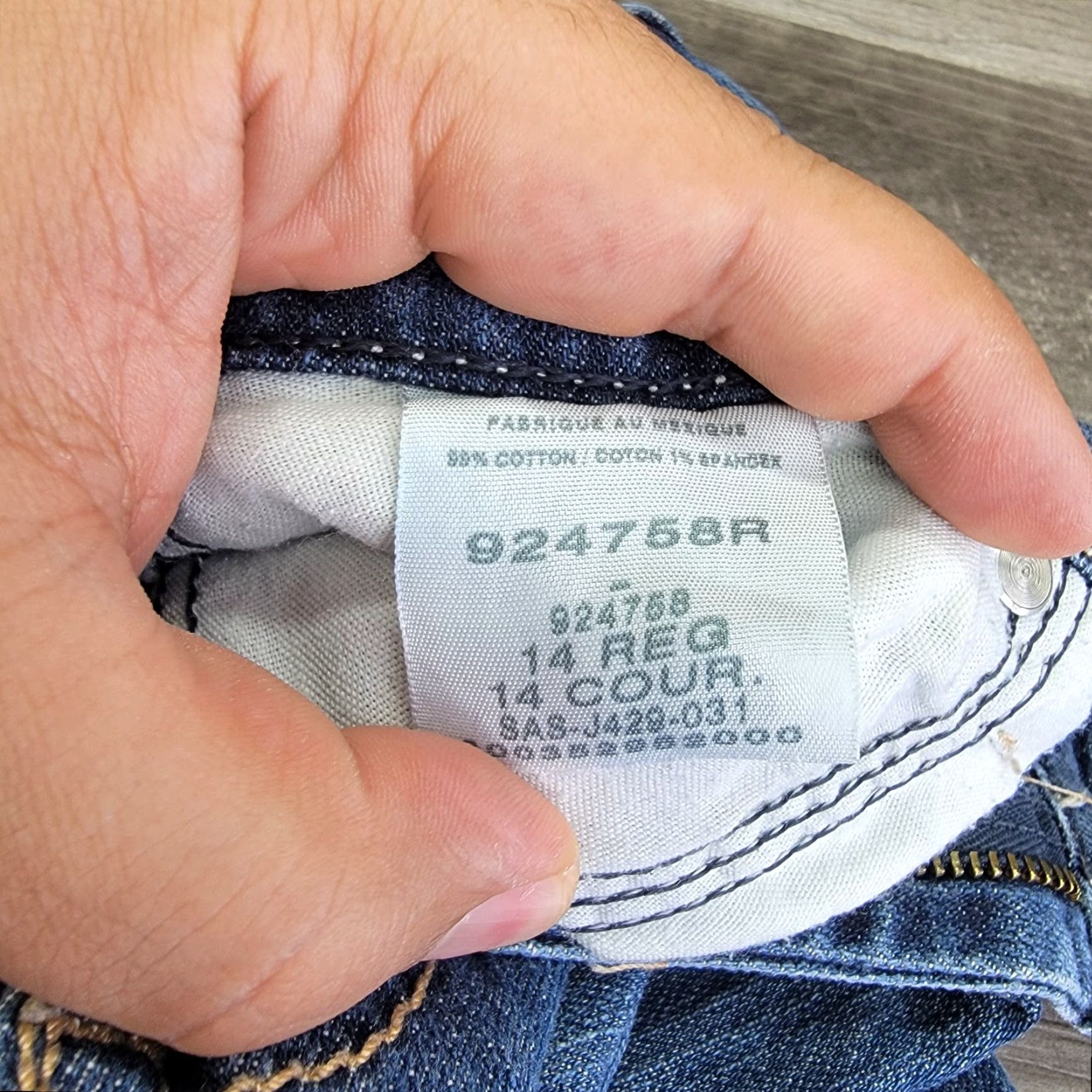 Vintage Cabela's Capris Denim Pants 14 Reg Women's Casual Cotton Denim Capri Pants Blue 21 in Inseam XS? Size 36" / US 14 / IT 50 - 3 Thumbnail