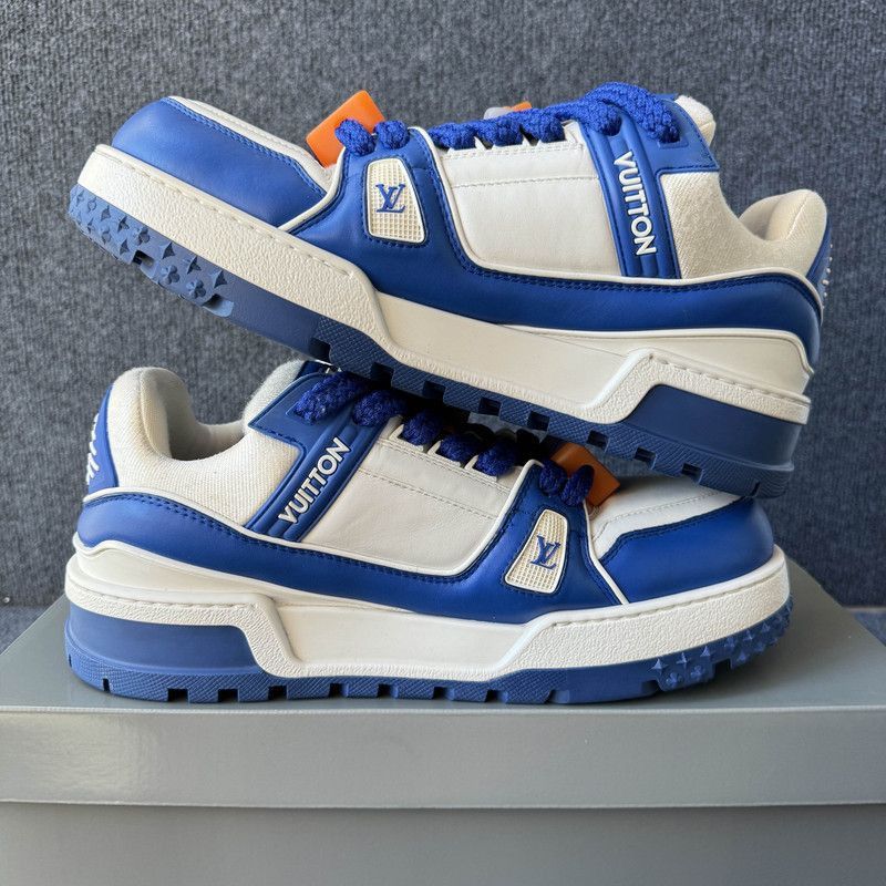 Louis Vuitton Louis Vuitton Trainer Maxi Low-top Fashion Sneakers -2508 Size US 10.5 / EU 43-44 - 6 Thumbnail