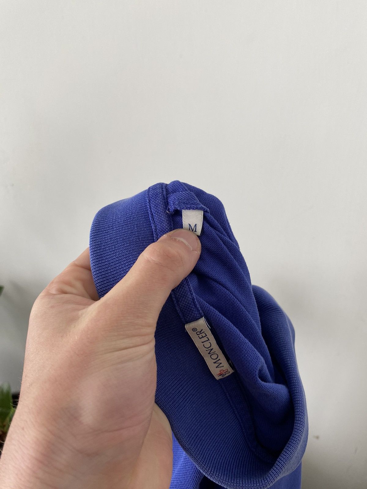 Moncler Moncler Rare Luxury Blue PoloT-shirt Size US S / EU 44-46 / 1 - 12 Thumbnail