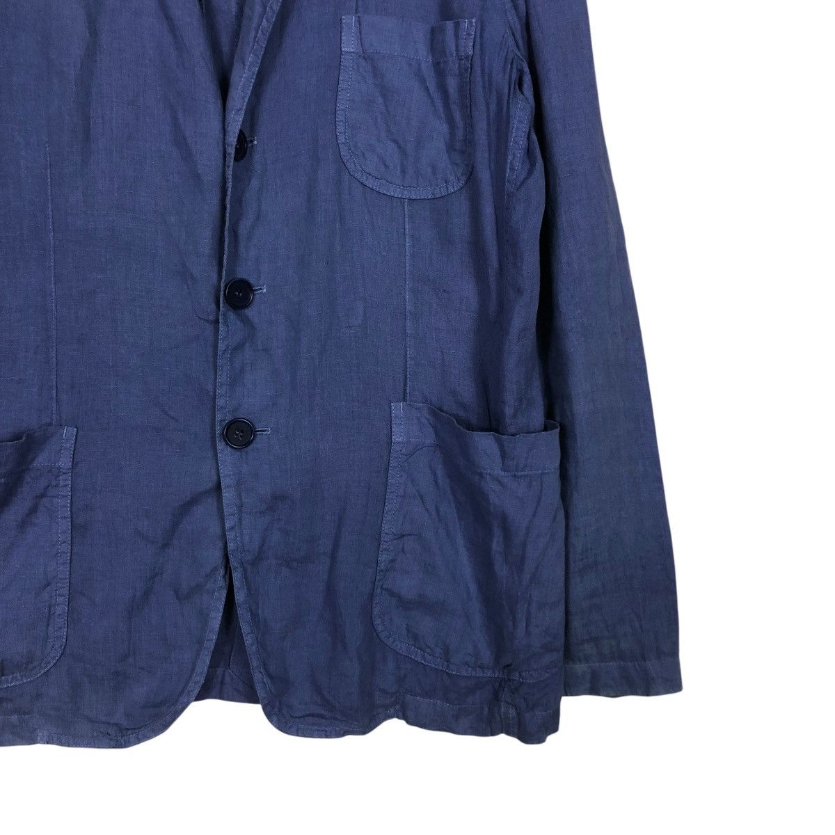 Aspesi 🔥VINTAGE CHORE JACKET RICH BLUE ASPESI MADE IN BULGARIA Size US L / EU 52-54 / 3 - 7 Thumbnail