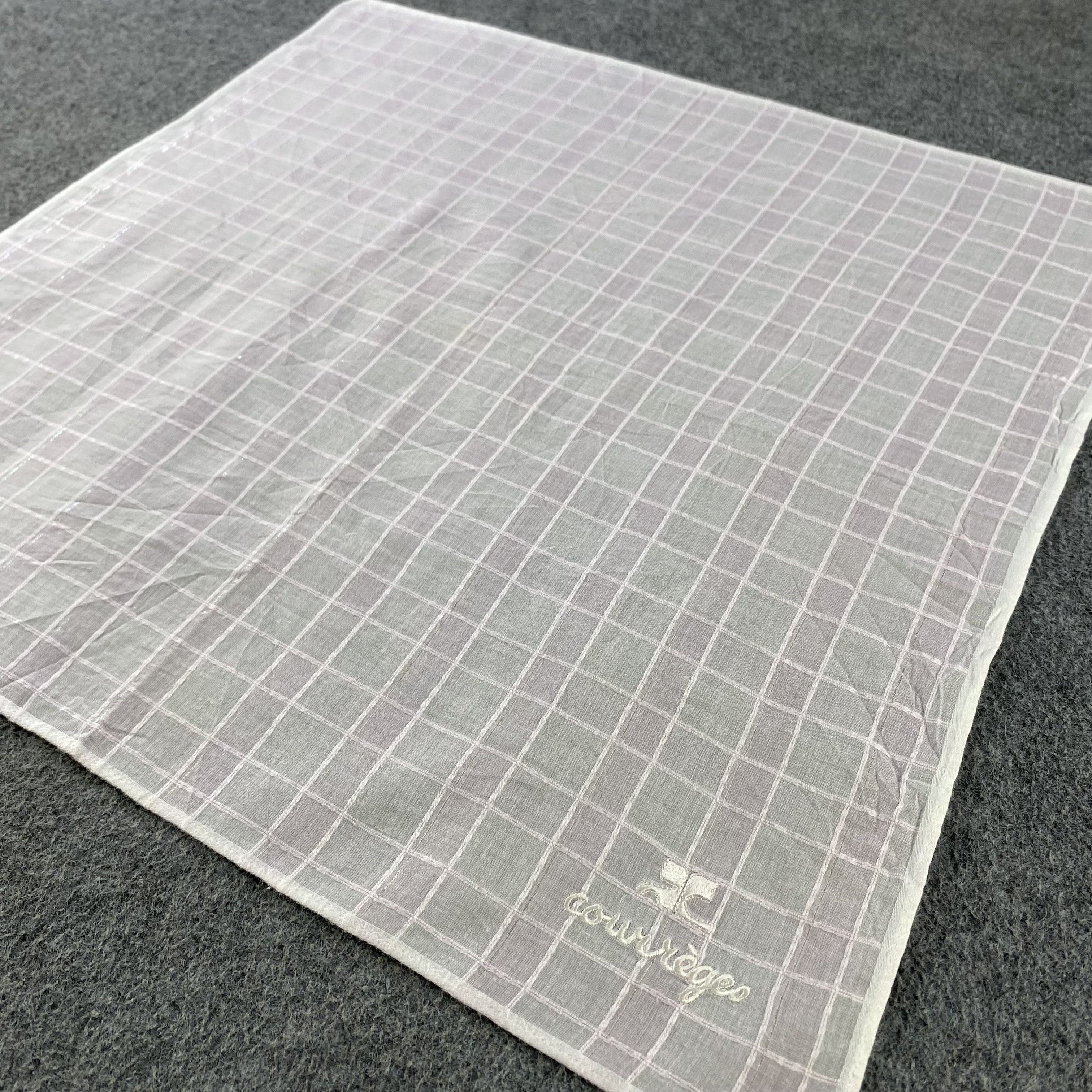 Courreges Courreges Handkerchief/Neckerchief/Bandana HC872 Size ONE SIZE - 2 Thumbnail