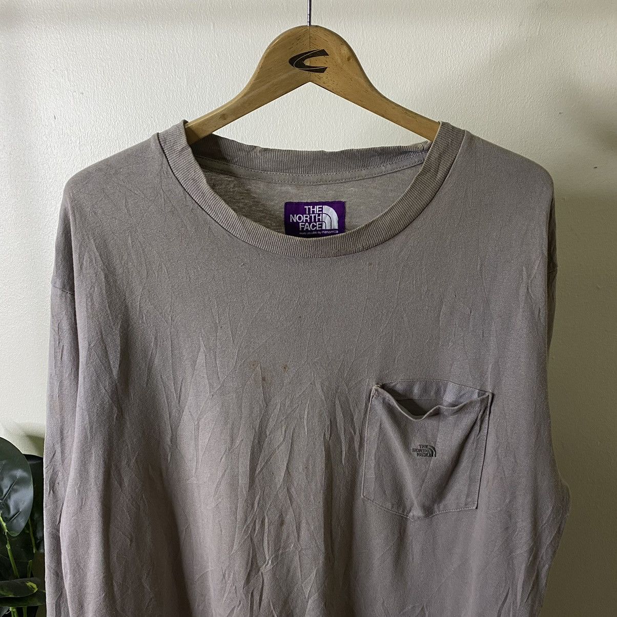 Nanamica × The North Face Purple Label TNF Purple Label x Nanamica Single Pocket LS Tee Size US XL / EU 56 / 4 - 2 Thumbnail