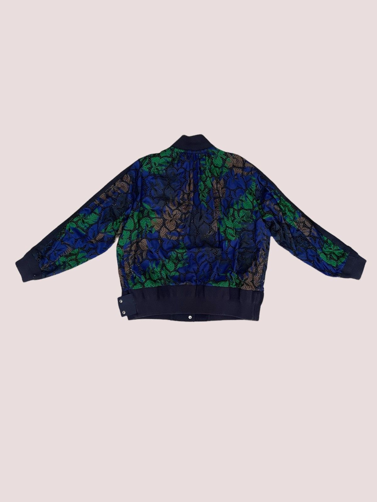 Sacai Lace Leaf Bomber Jacket Size US M / EU 48-50 / 2 - 3 Thumbnail