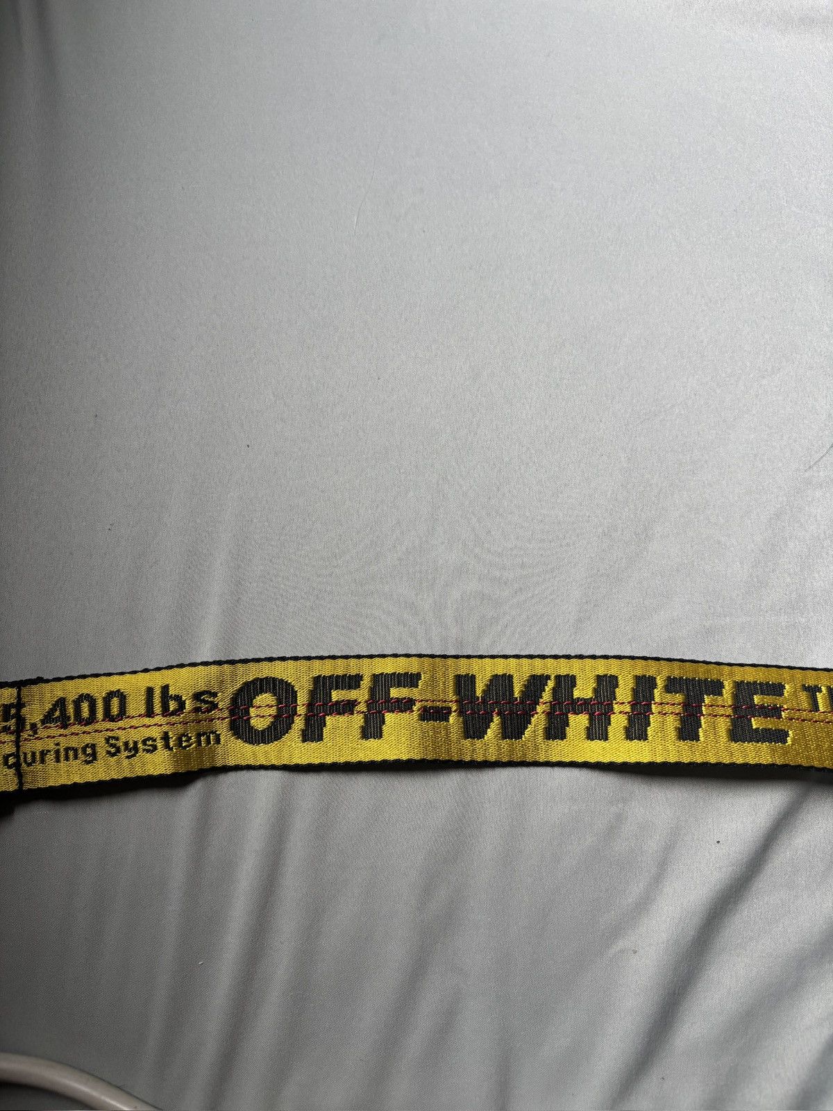Off-White YELLOW INDUSTRIAL BELT Size ONE SIZE - 4 Thumbnail