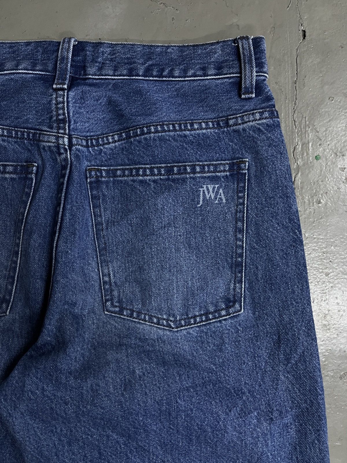 JW Anderson JW Anderson by Uniqlo Straight Loose Washed Denim Jeans Size US 29 - 4 Thumbnail