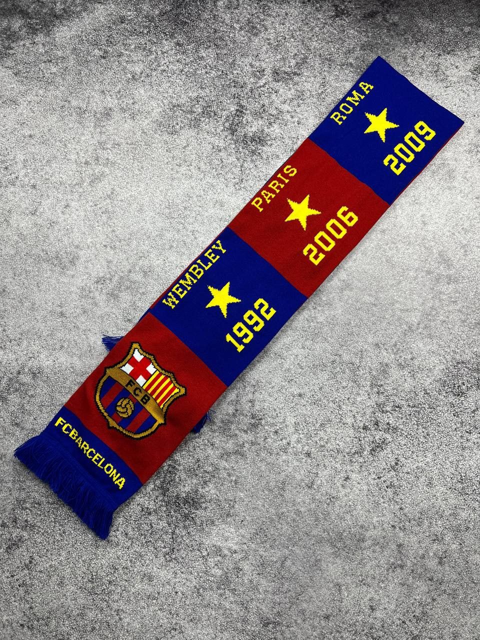 Vintage FC Barcelona Soccer Scarf Size ONE SIZE - 5 Thumbnail