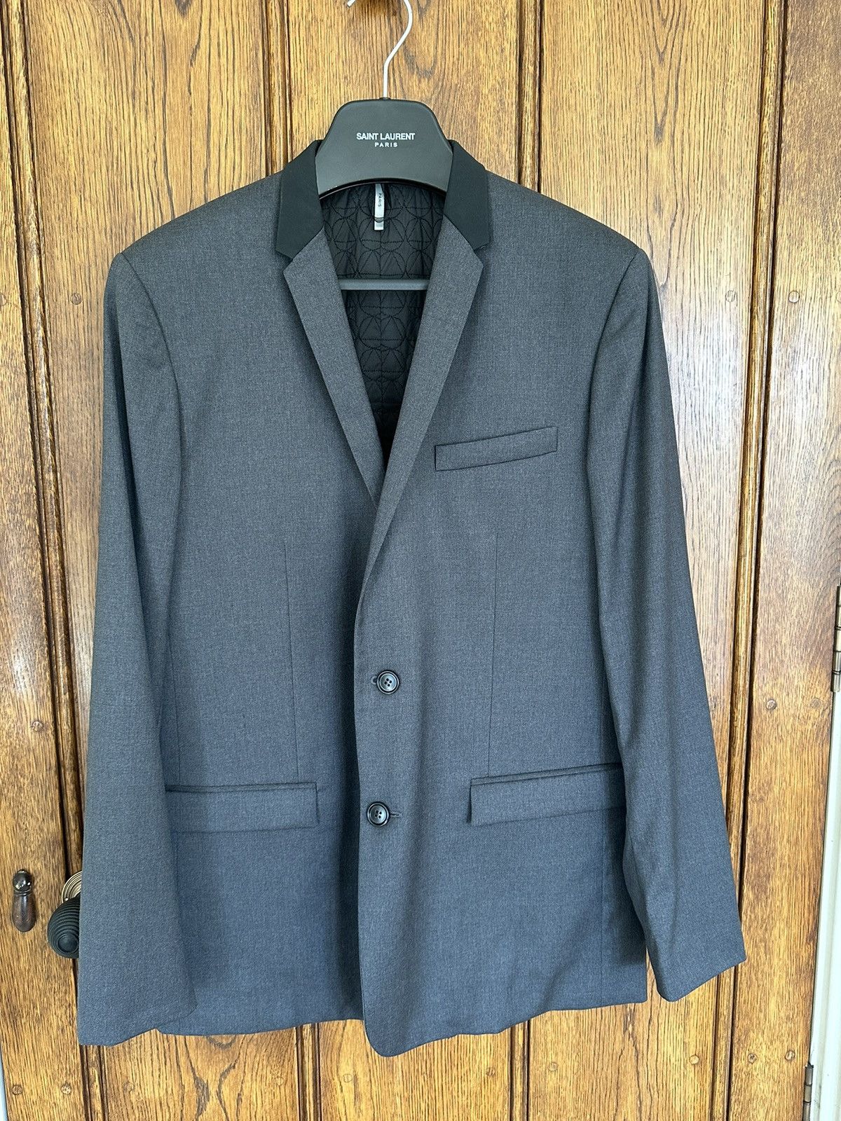 Dior AW13 Dior Homme 2 tone grey 3 piece suit 48 Size 38R - 2 Thumbnail