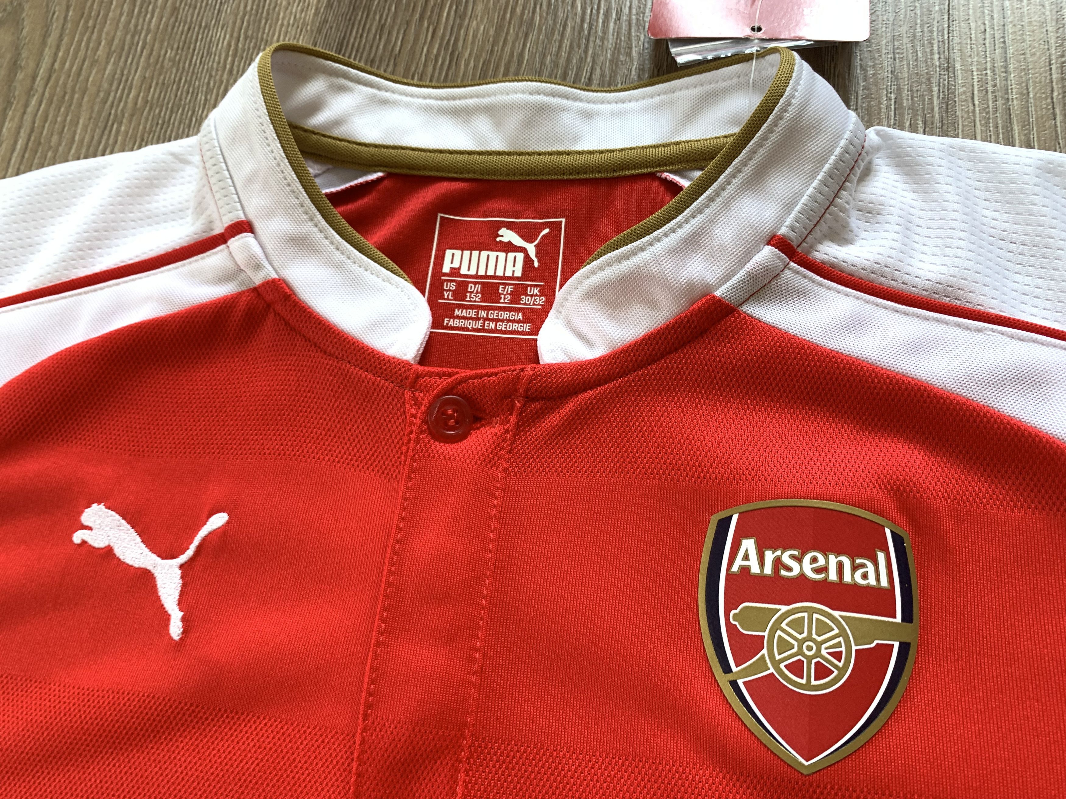 Puma Youth Puma Arsenal Soccer Jersey 2015-2016 Size US XXS / EU 40 - 6 Thumbnail