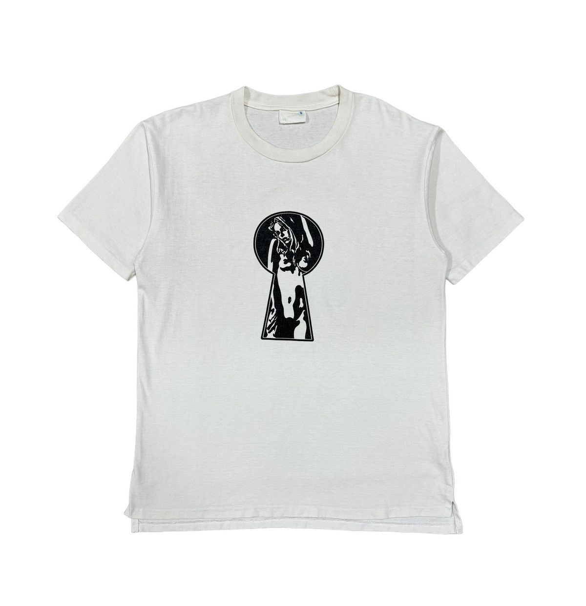 Hysteric Glamour Vtg🔥Hysteric Glamour Peeping Glamour Printed Tee Size US L / EU 52-54 / 3 - 1 Thumbnail