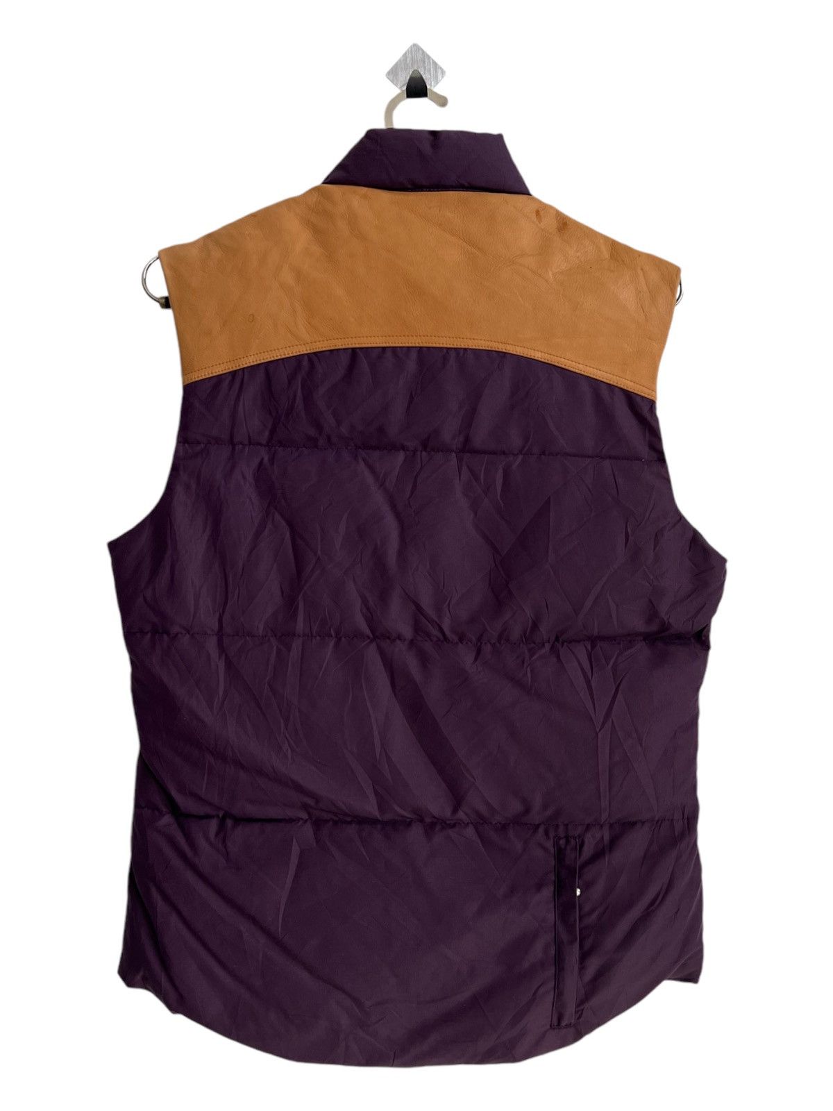 Brown's Beach Jacket RARE Anachronorm Sierra Design BBJ Style Leather Down Jacket Size US M / EU 48-50 / 2 - 3 Thumbnail