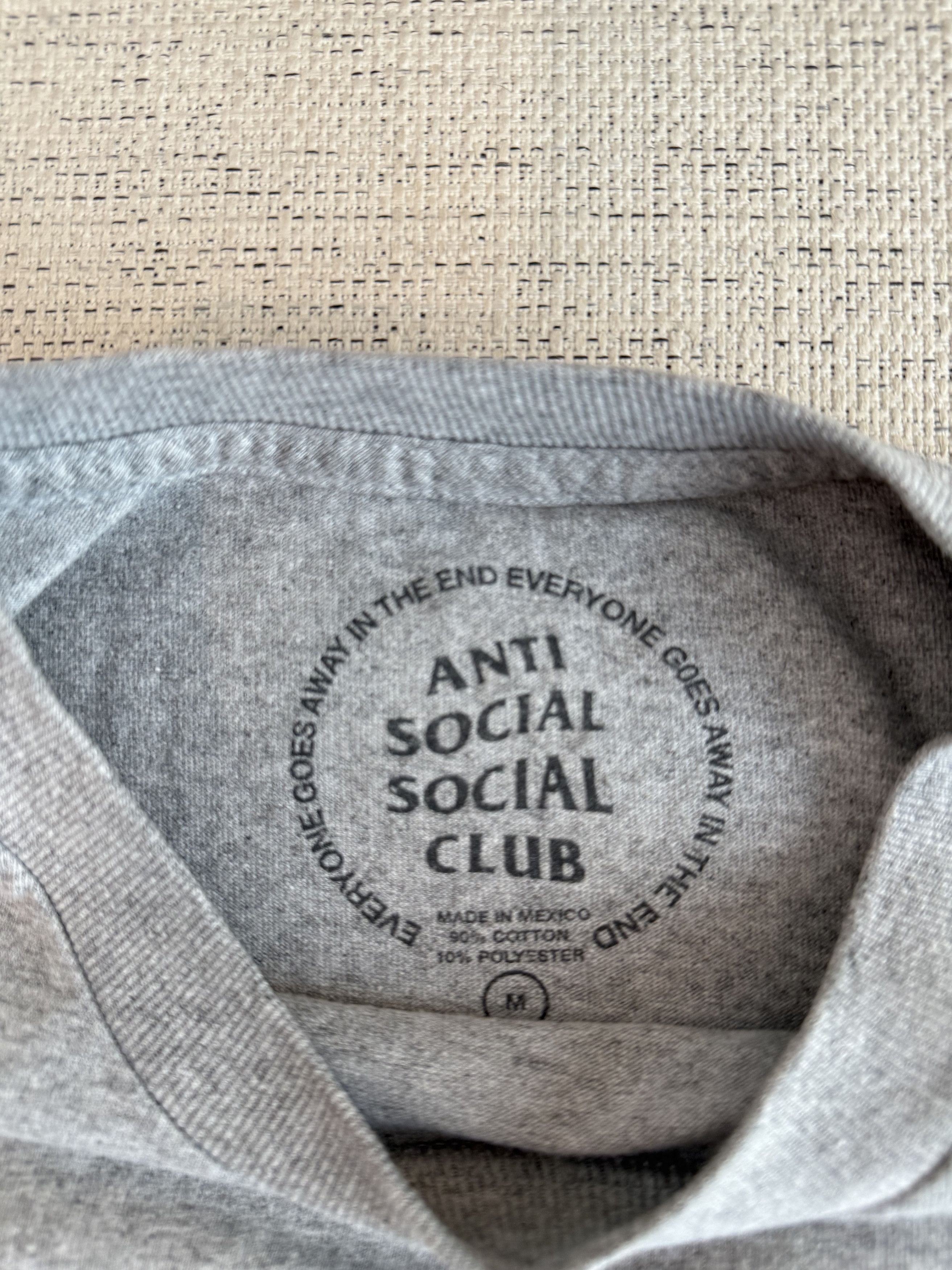 Anti Social Social Club Anti Social Social Club Playboy Tee Crewneck Size US M / EU 48-50 / 2 - 2 Thumbnail