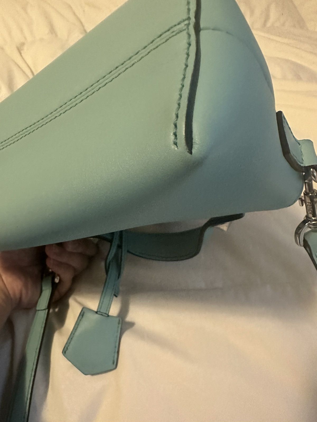 Fendi Fendi turquoise/tiffany blue by the way bag mini Size ONE SIZE - 7 Thumbnail