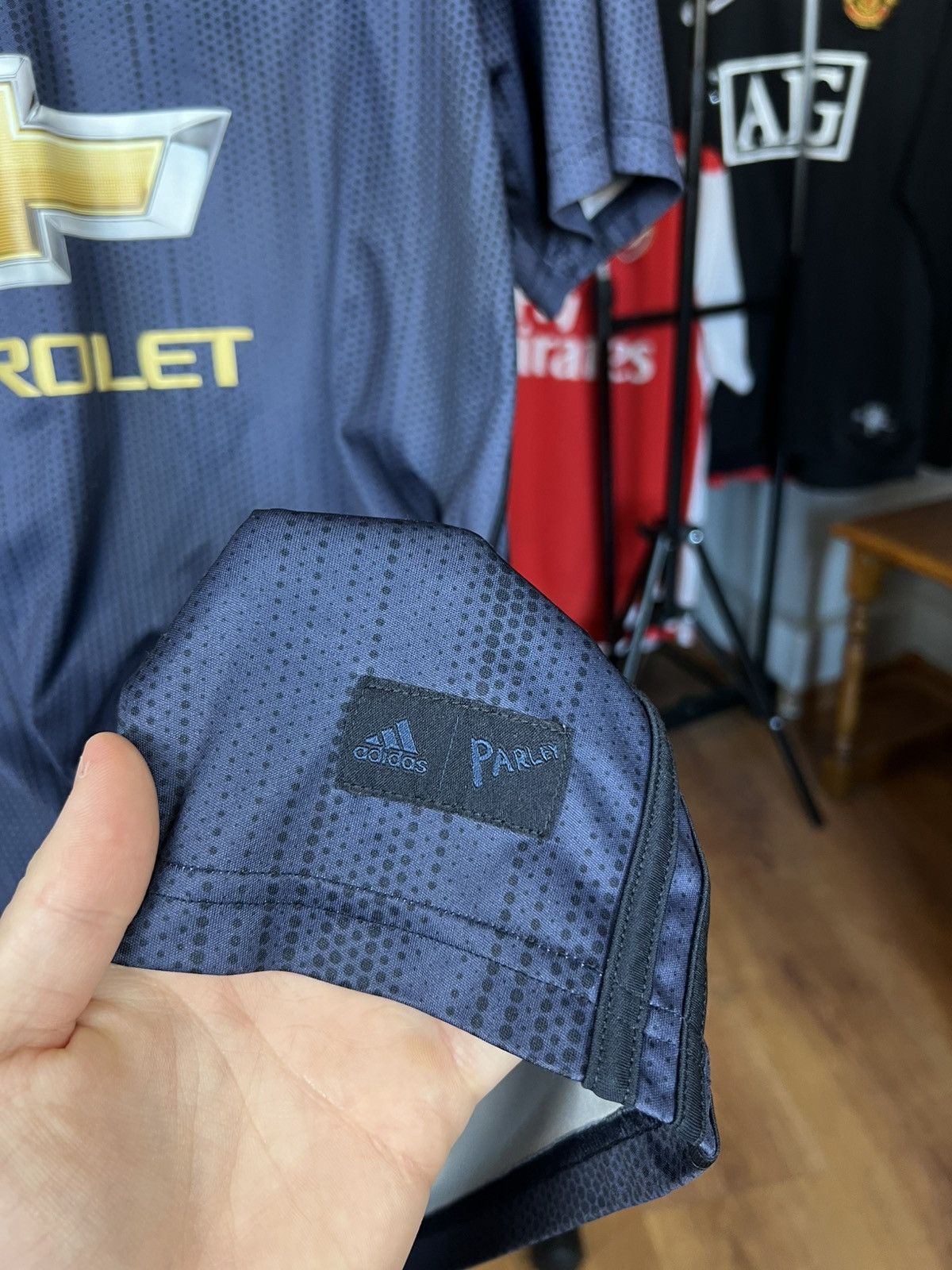 Adidas Soccer Jersey Adidas Manchester United 2018/19 Size US XL / EU 56 / 4 - 4 Thumbnail