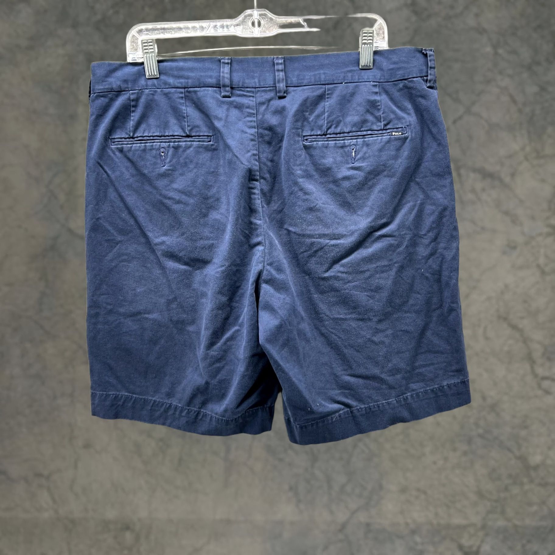 Polo Ralph Lauren Polo Ralph Lauren Shorts Mens 36 Blue Stretch Classic Fit Chino Casual Size US M / EU 48-50 / 2 - 1 Thumbnail