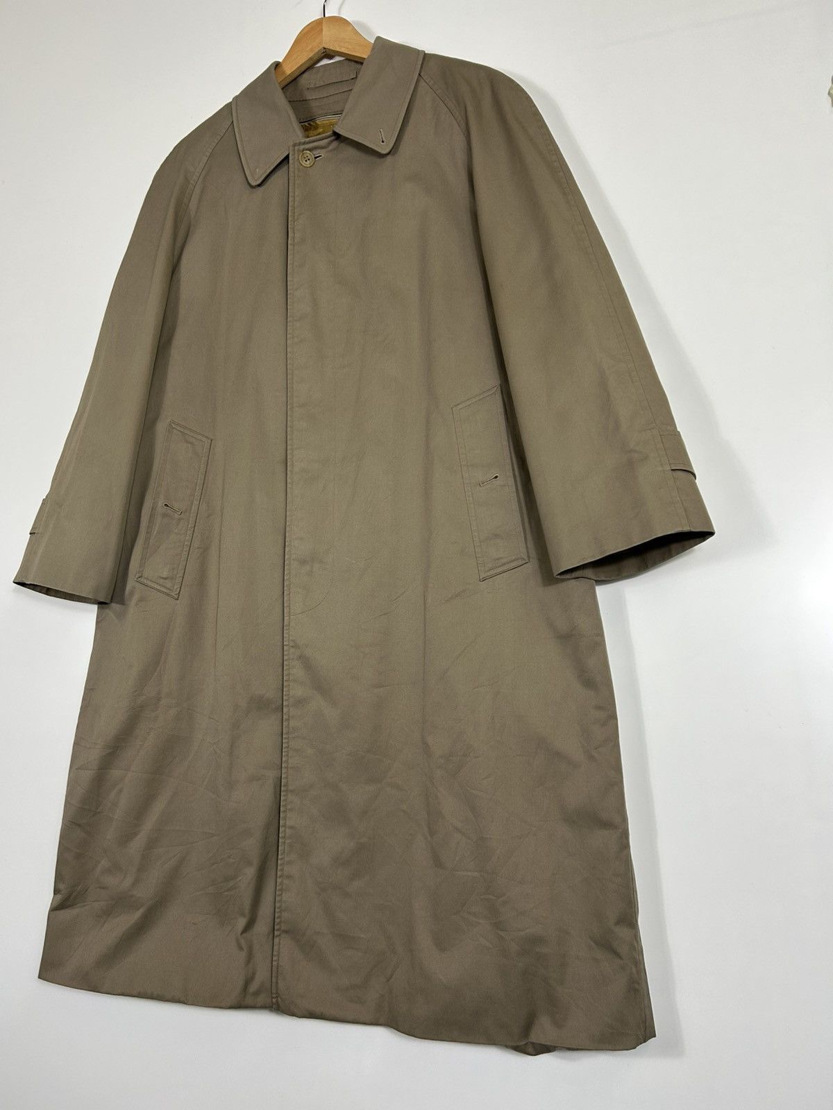 Burberry × Burberry Prorsum 🔥Burberry Button Nova Check Long Coat Jacket Size US M / EU 48-50 / 2 - 4 Thumbnail