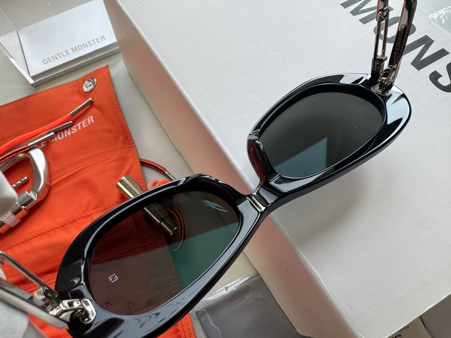 Ambush Design × Gentle Monster Gentle Monster x AMBUSH Carabiner 2 01 Sunglasses Size ONE SIZE - 10 Thumbnail