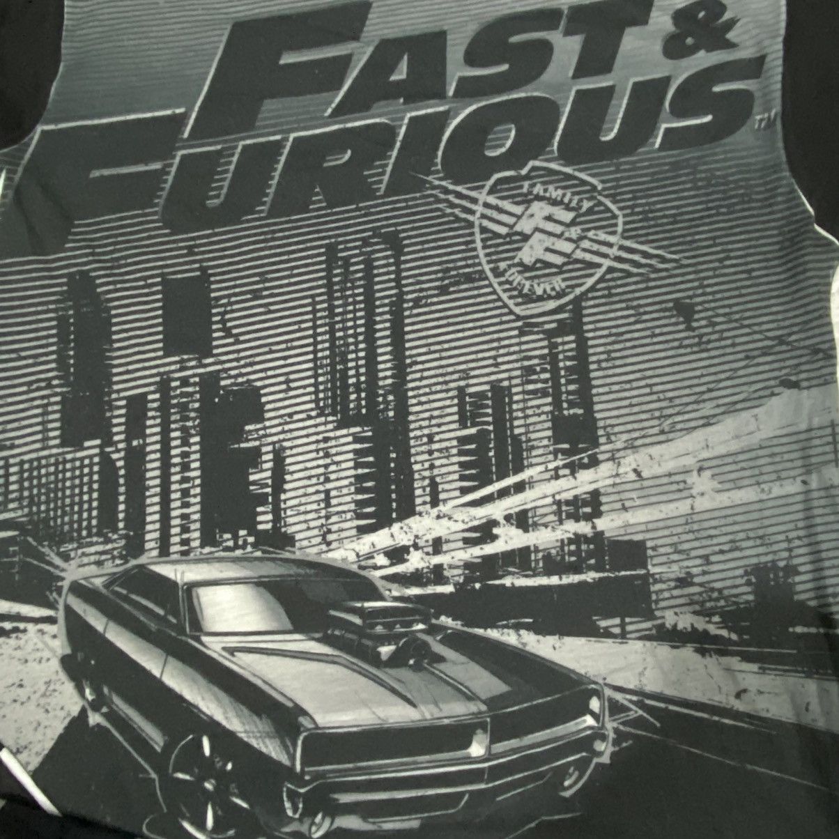 Vintage Fullprint movie fast and furious film Size US L / EU 52-54 / 3 - 5 Thumbnail