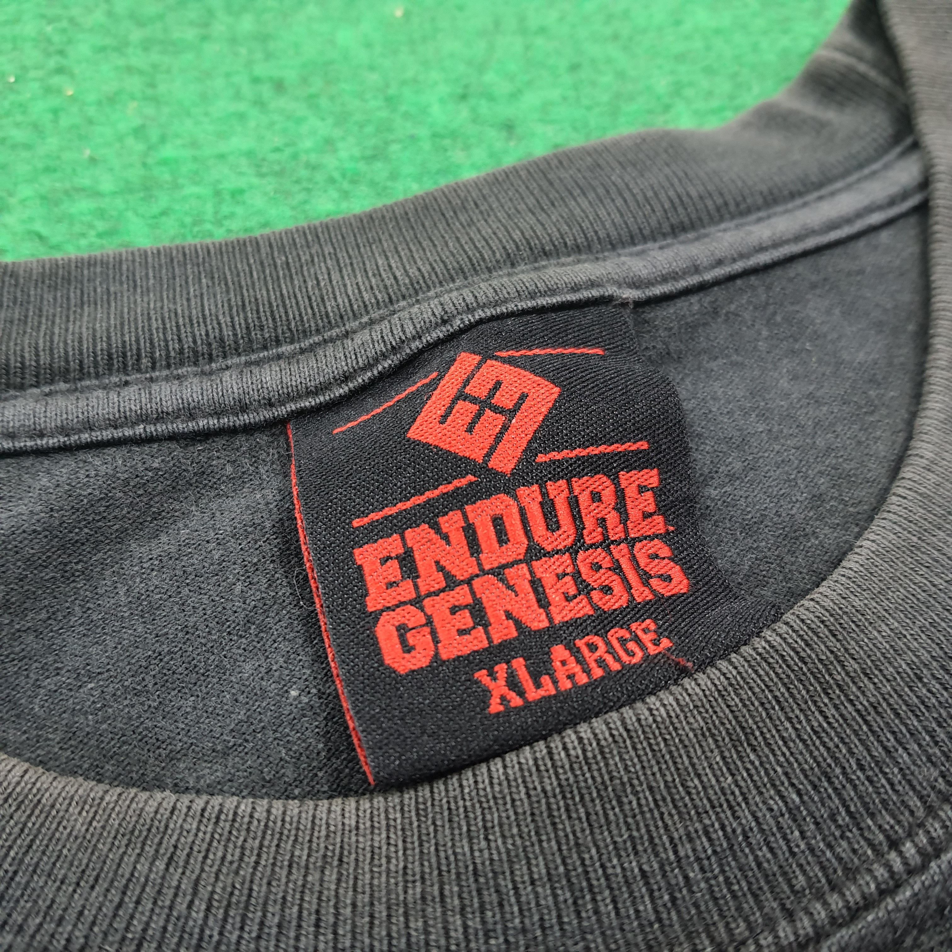Vintage Vintage Endure Genesis EDG Streetwear Skate Tshirt Size US XL / EU 56 / 4 - 7 Thumbnail