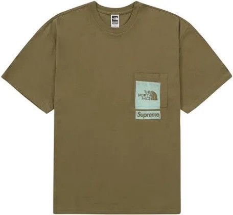 Supreme × The North Face Supreme The North Face Printed Pocket Tee Size US L / EU 52-54 / 3 - 1 Thumbnail