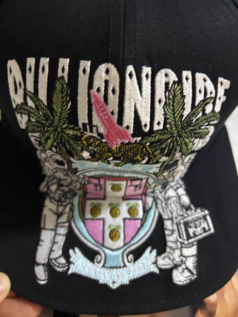 Billionaire Boys Club ICECREAM fully embroidered astronaut baseball cap. Size 36 - 5 Thumbnail