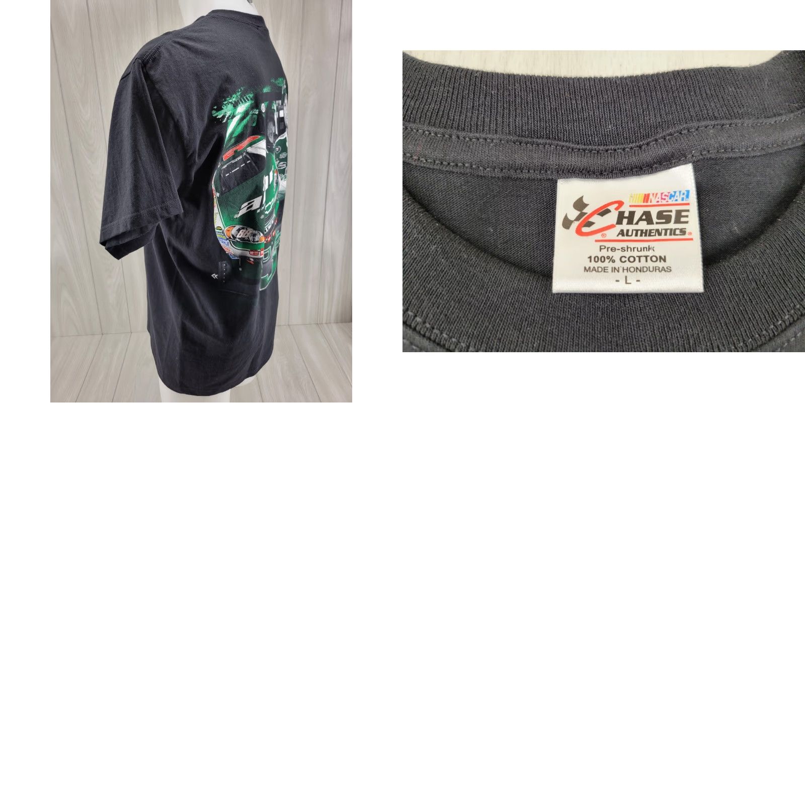Chase Authentics VINTAGE Chase Authentics Dale Earnhardt Jr Shirt Mens Large Black #88 Shirt Mens Large Black #88 Logo Size US L / EU 52-54 / 3 - 8 Thumbnail