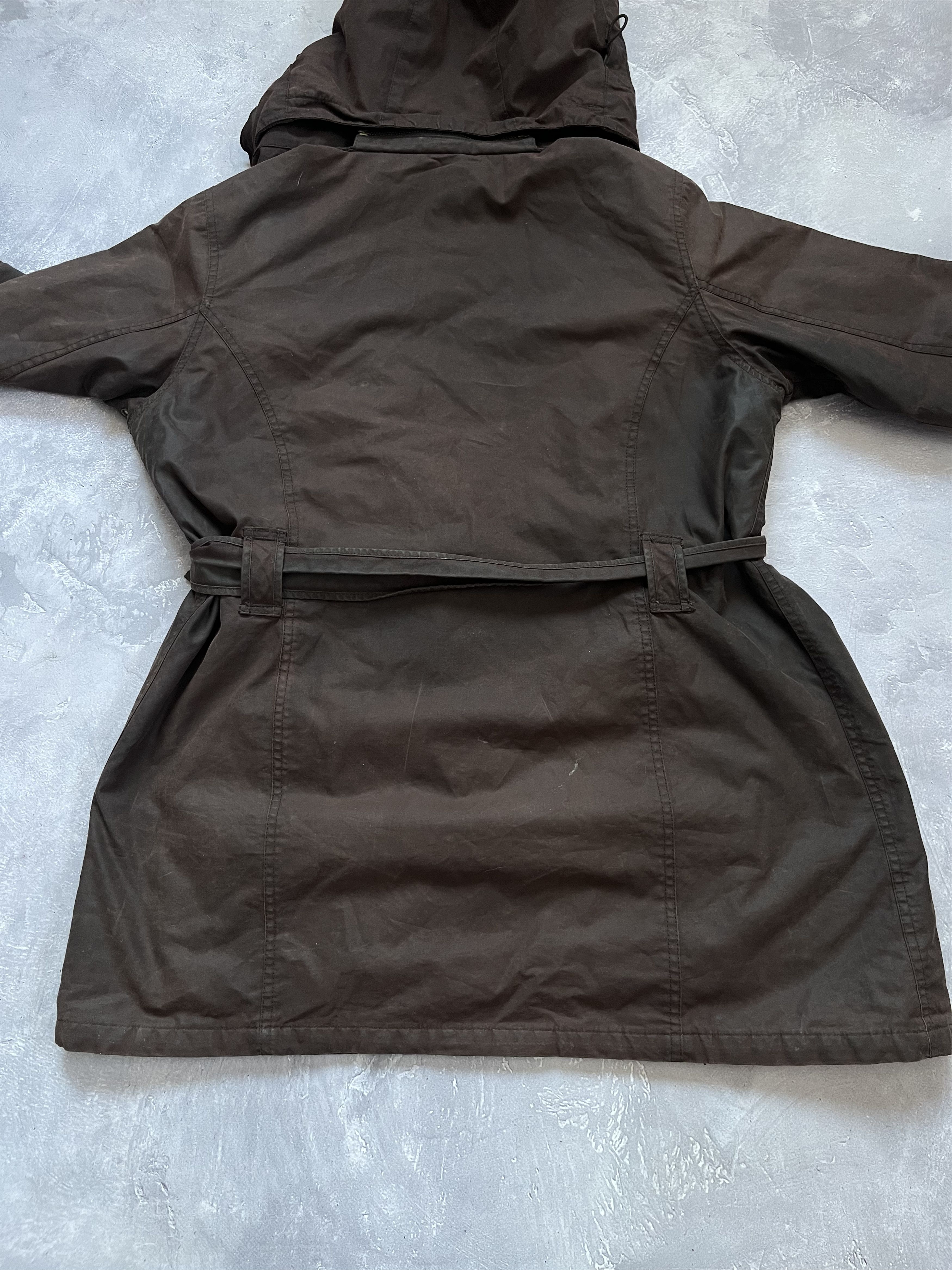 Barbour Barbour Cameron Wax Women's Hooded Jacket Brown British Size XL / US 12-14 / IT 48-50 - 17 Thumbnail