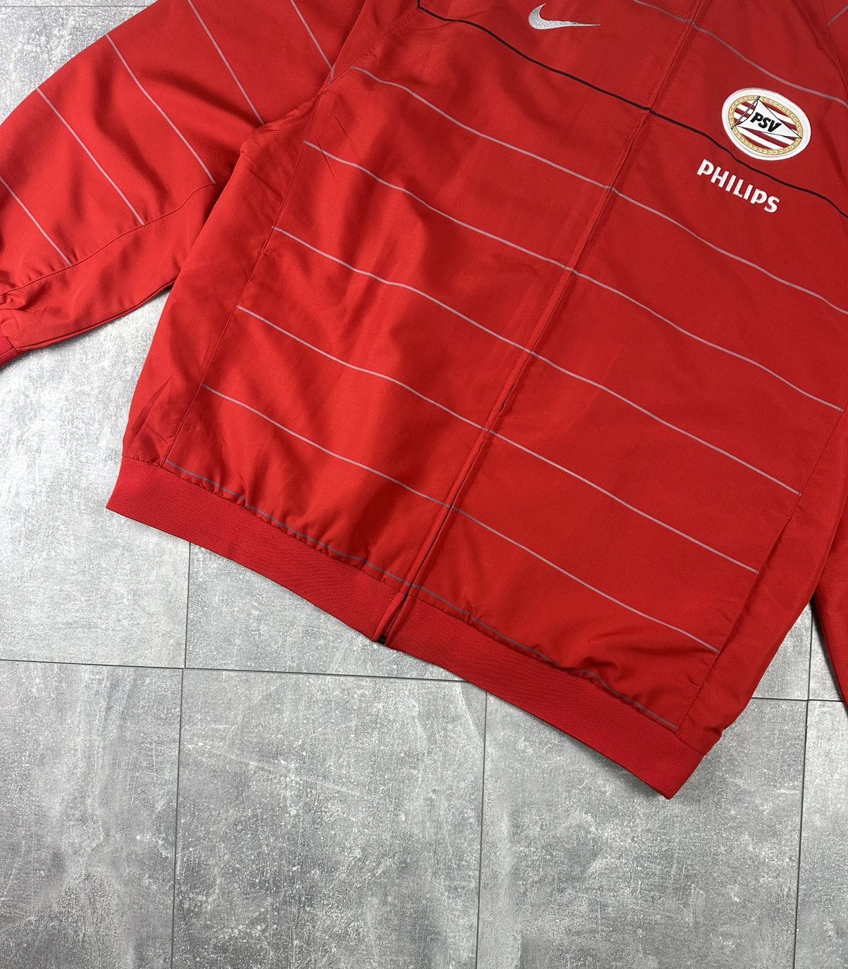 Nike Nike PSV Eindhoven Soccer Football 2000S Track-Top Vintage Size US XL / EU 56 / 4 - 3 Thumbnail
