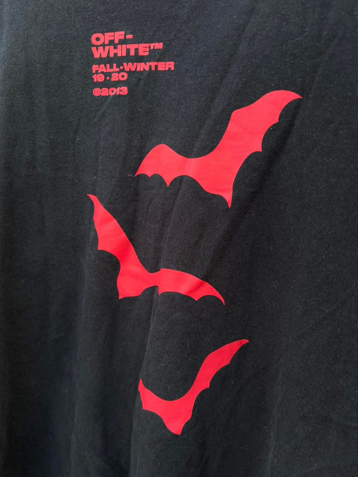 Off-White Off-White Diagonal Bats Layered Longslevve Size US M / EU 48-50 / 2 - 5 Thumbnail