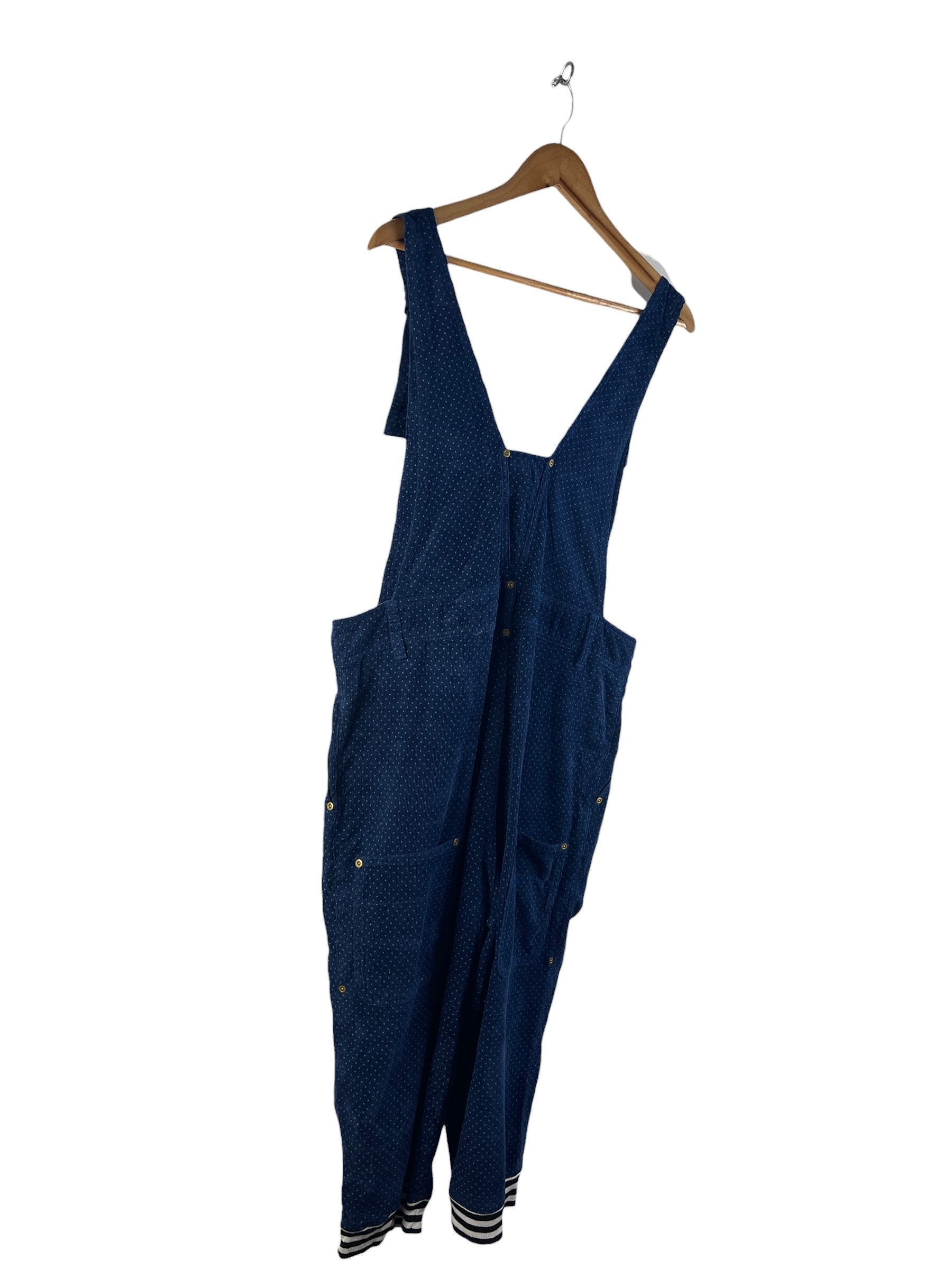 mercibeaucoup Mercibeaucoup Polka Dot Corduroy Suspender Overalls Sarouel Size US 34 / EU 50 - 6 Thumbnail