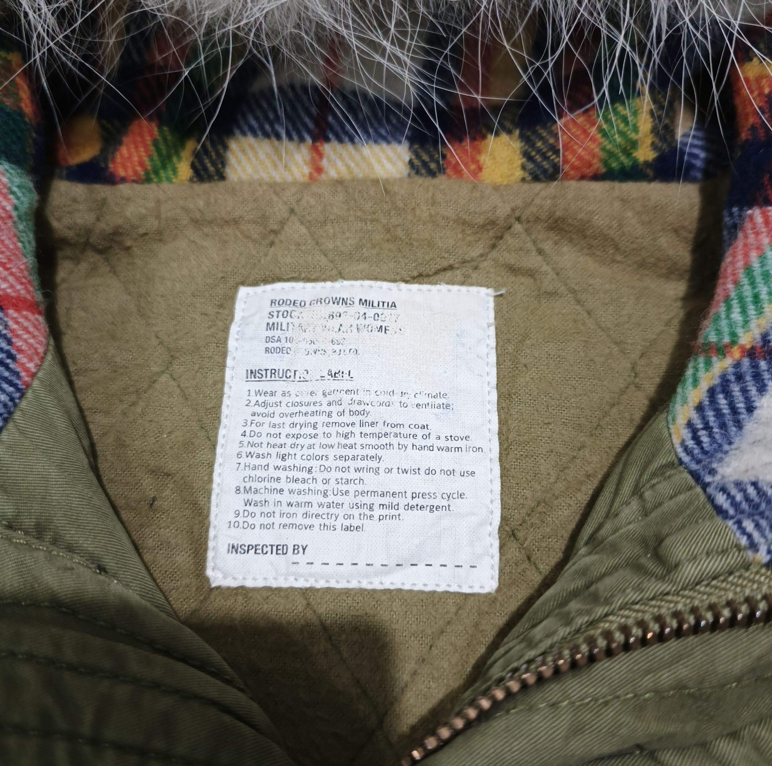 Alpha Industries × Buzz Rickson's Rodeo crwon Faux Fur bomber Jacket ifsixwashnine lgb style Size US M / EU 48-50 / 2 - 7 Thumbnail