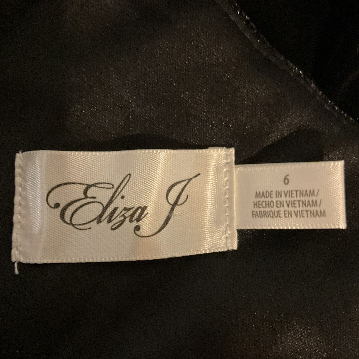 Other Eliza J Velvet Cutout Midi Dress Cocktail Party Black Size 6 Size S / US 4 / IT 40 - 6 Thumbnail