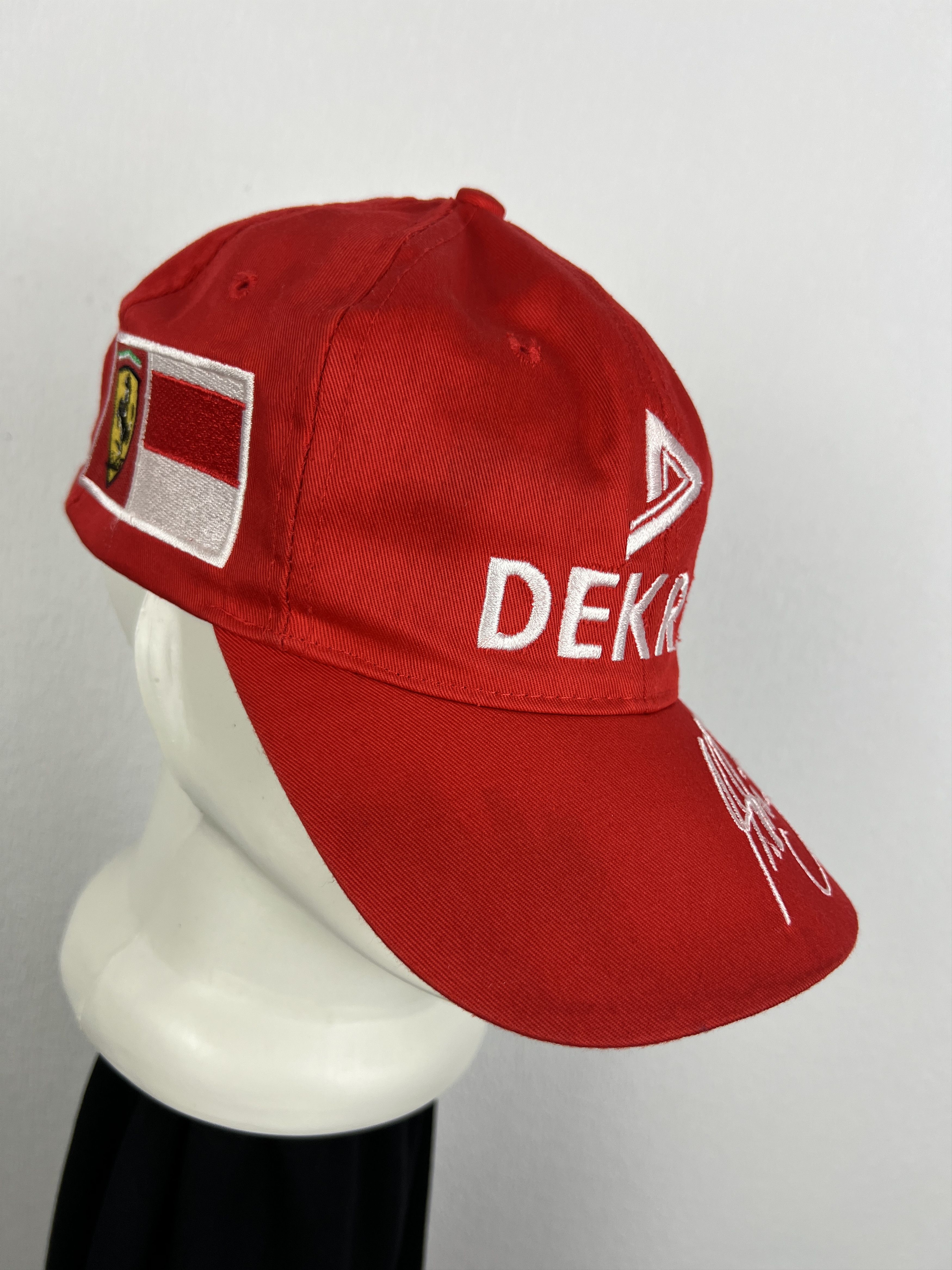 Ferrari DEKRA Michael Schumacher Collection F1 Formula Cap Hat Size ONE SIZE - 3 Thumbnail