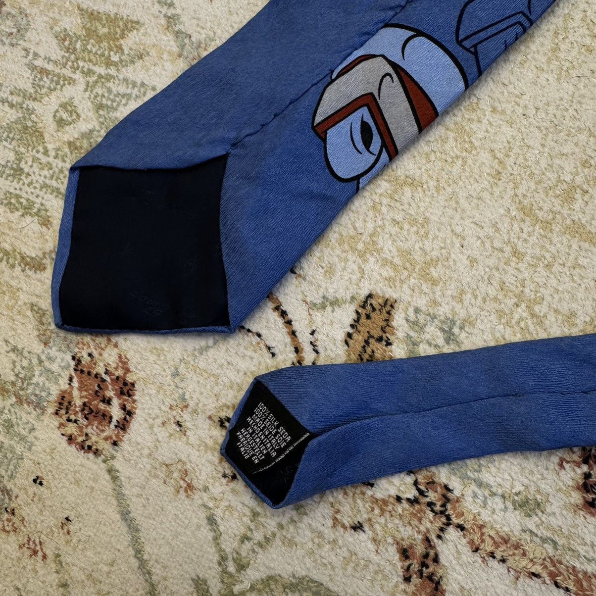 Vintage Vintage Warner Bros Tie 00s Looney Tunes Streetwear Silk Size ONE SIZE - 8 Thumbnail