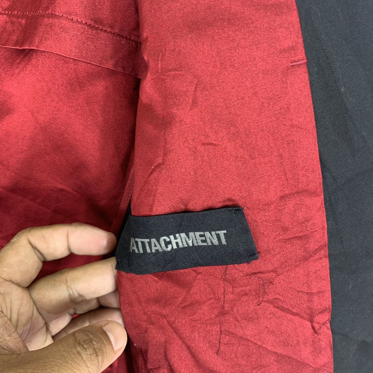 Attachment × Kazuyuki Kumagai Attachment ⚡️⚡️ ATTACHMENT KAZUYUKI KUMAGAI BLACK COAT Size US S / EU 44-46 / 1 - 7 Thumbnail