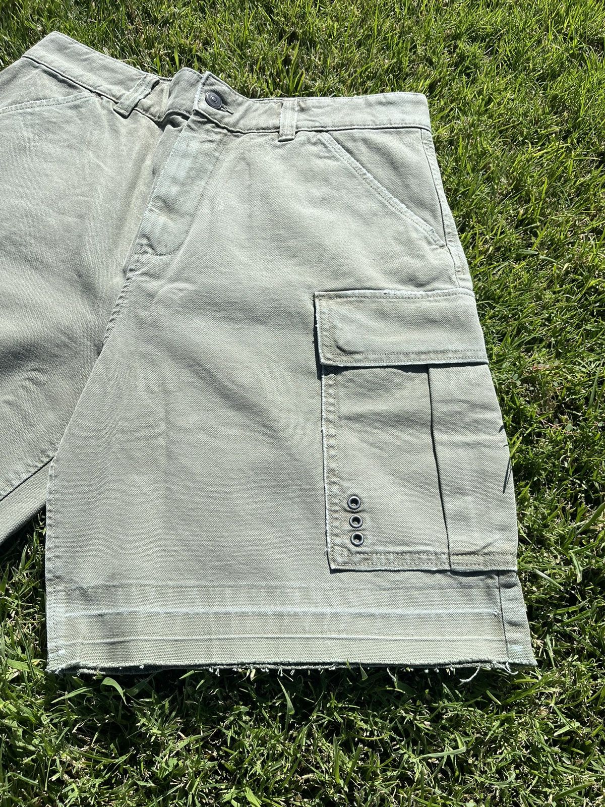 Japanese Brand × Zara Zara Cargo Jorts Size US 34 / EU 50 - 2 Thumbnail