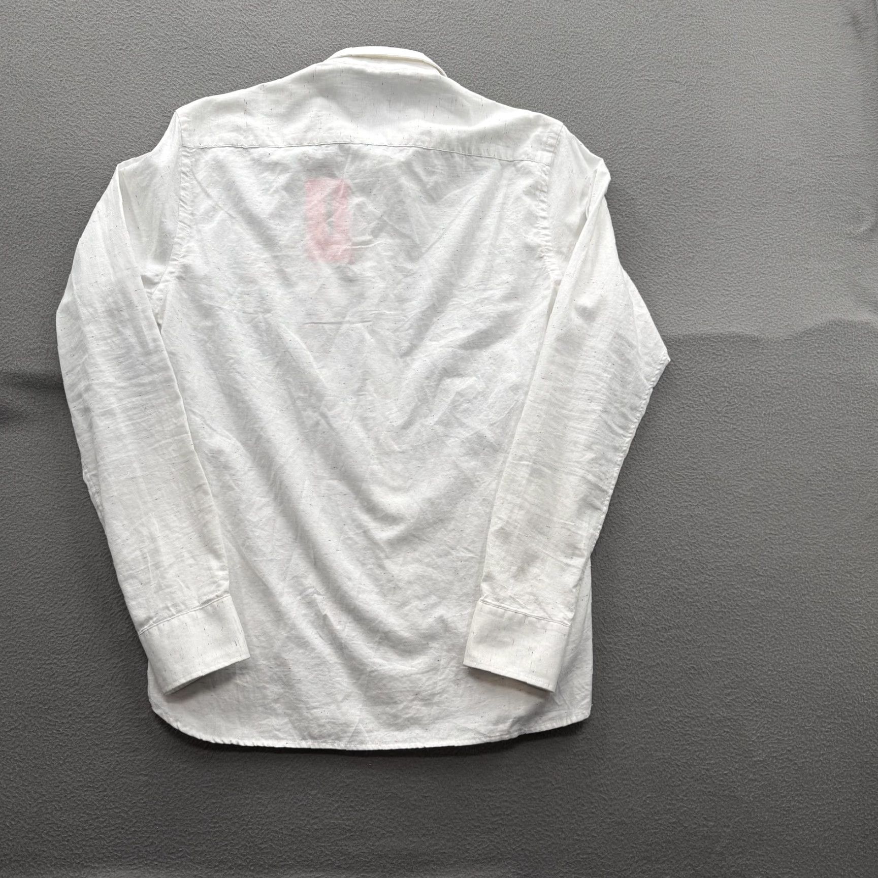 Scotch & Soda Scotch & Soda Shirt Mens M White Long Sleeve Button Up Poolside Size US M / EU 48-50 / 2 - 2 Thumbnail