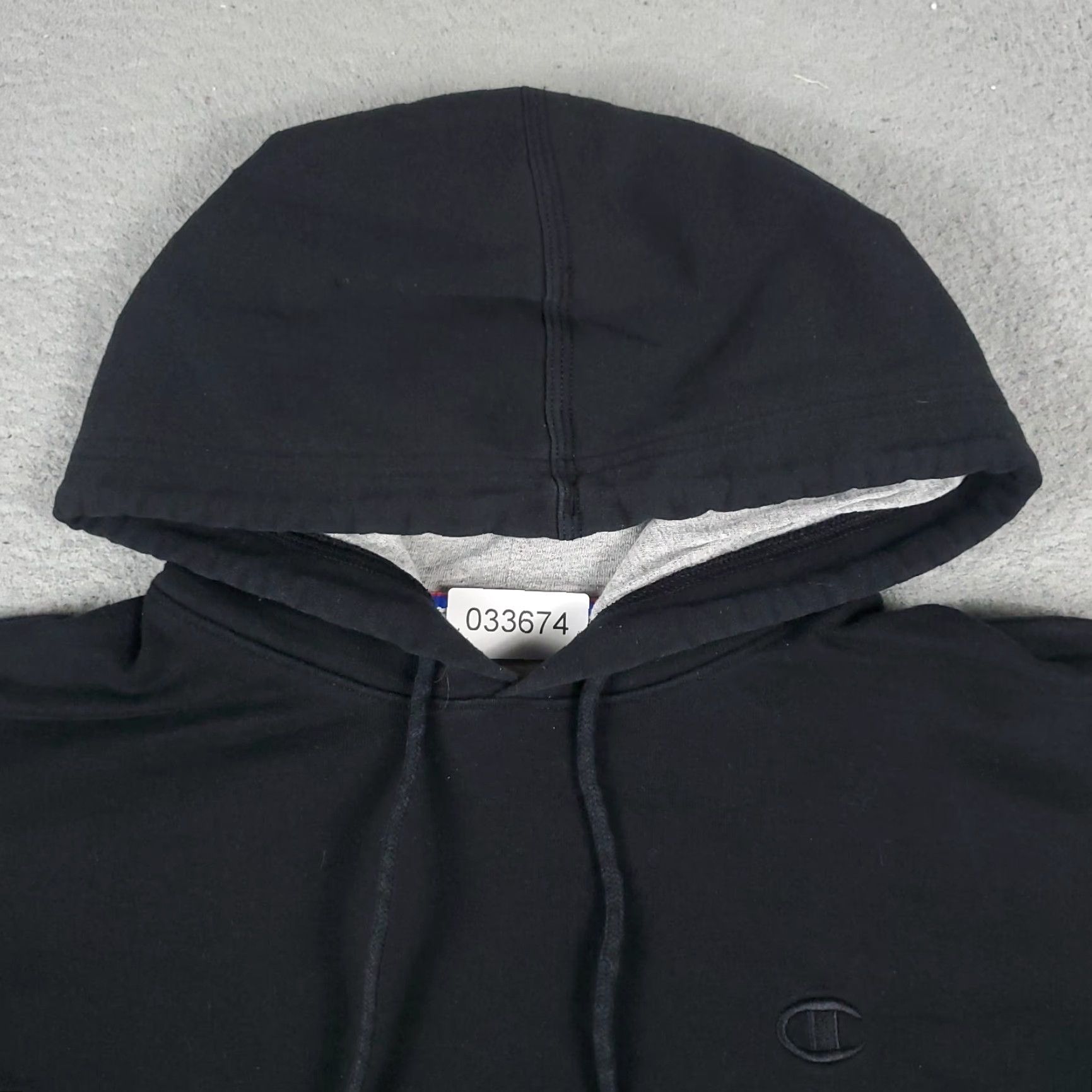 Champion Champion Hoodie Mens Medium Black Casual Pullover Sweatshirt Modern Classic Size US M / EU 48-50 / 2 - 3 Thumbnail