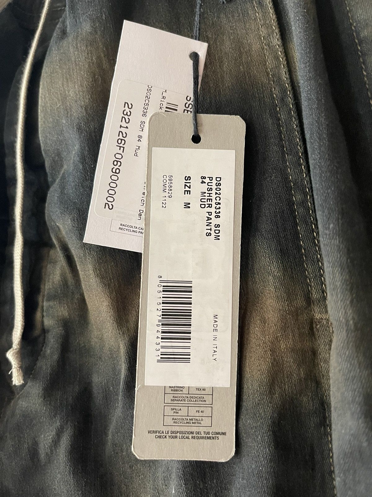 Rick Owens FW23 DRKSHDW Mud Denim Pusher Pants Size US 32 / EU 48 - 13 Thumbnail