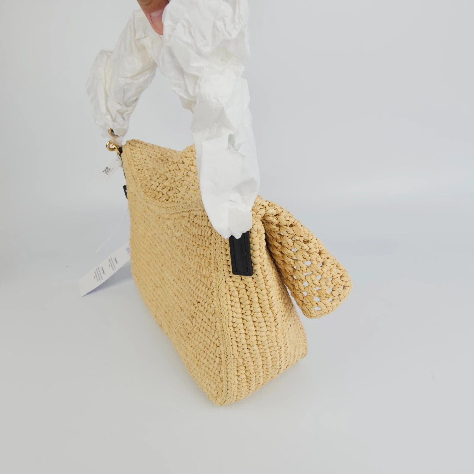 Loewe New LOEWE Ola Medium Natural Raffia Shoulder Bag Size ONE SIZE - 4 Thumbnail