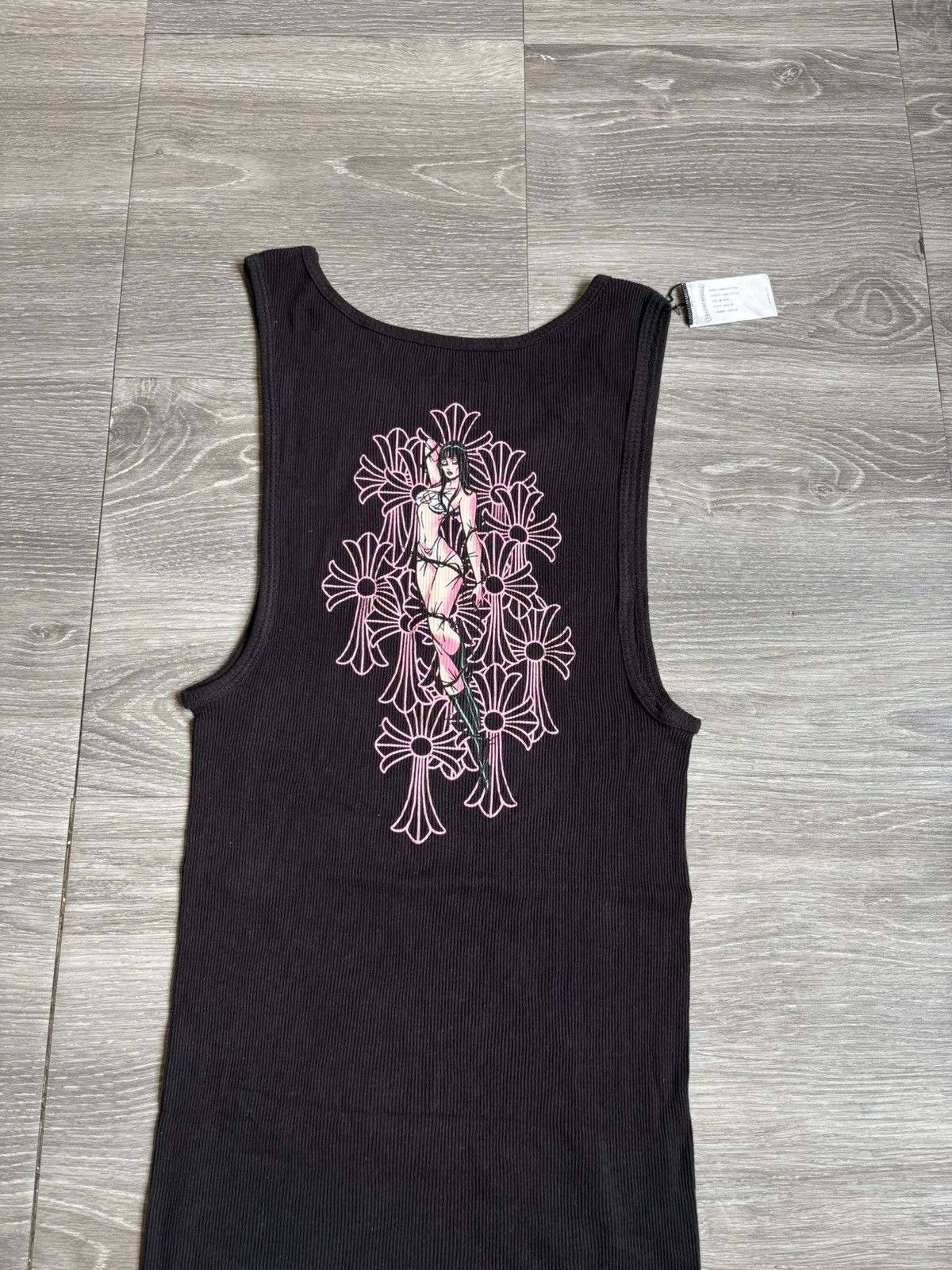 Chrome Hearts Chrome Hearts Black Deadly Doll Tank Top Size US XL / EU 56 / 4 - 4 Thumbnail