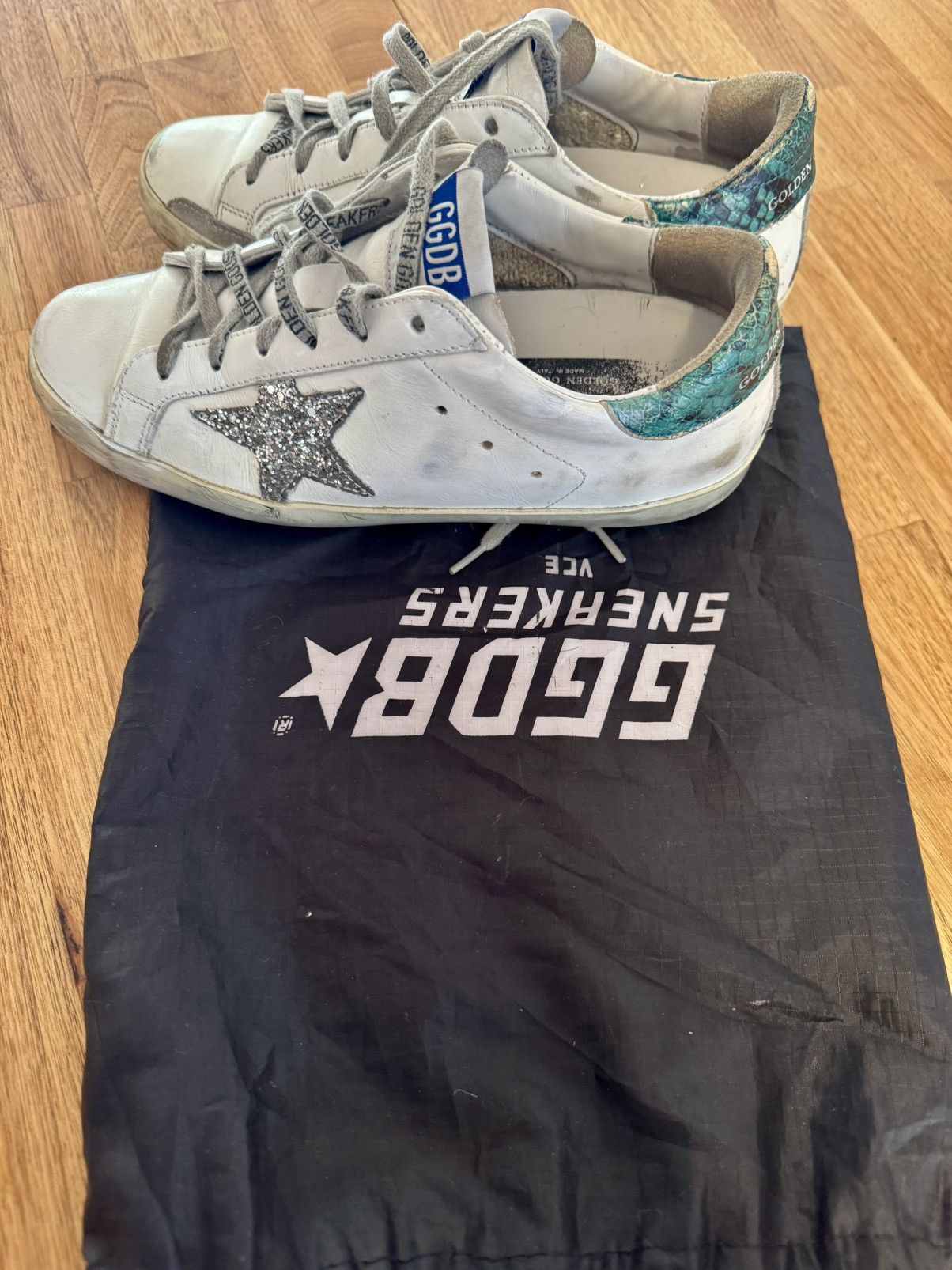 Golden Goose Superstar Golden Goose Sneakers Size US 7 / IT 37 - 2 Thumbnail