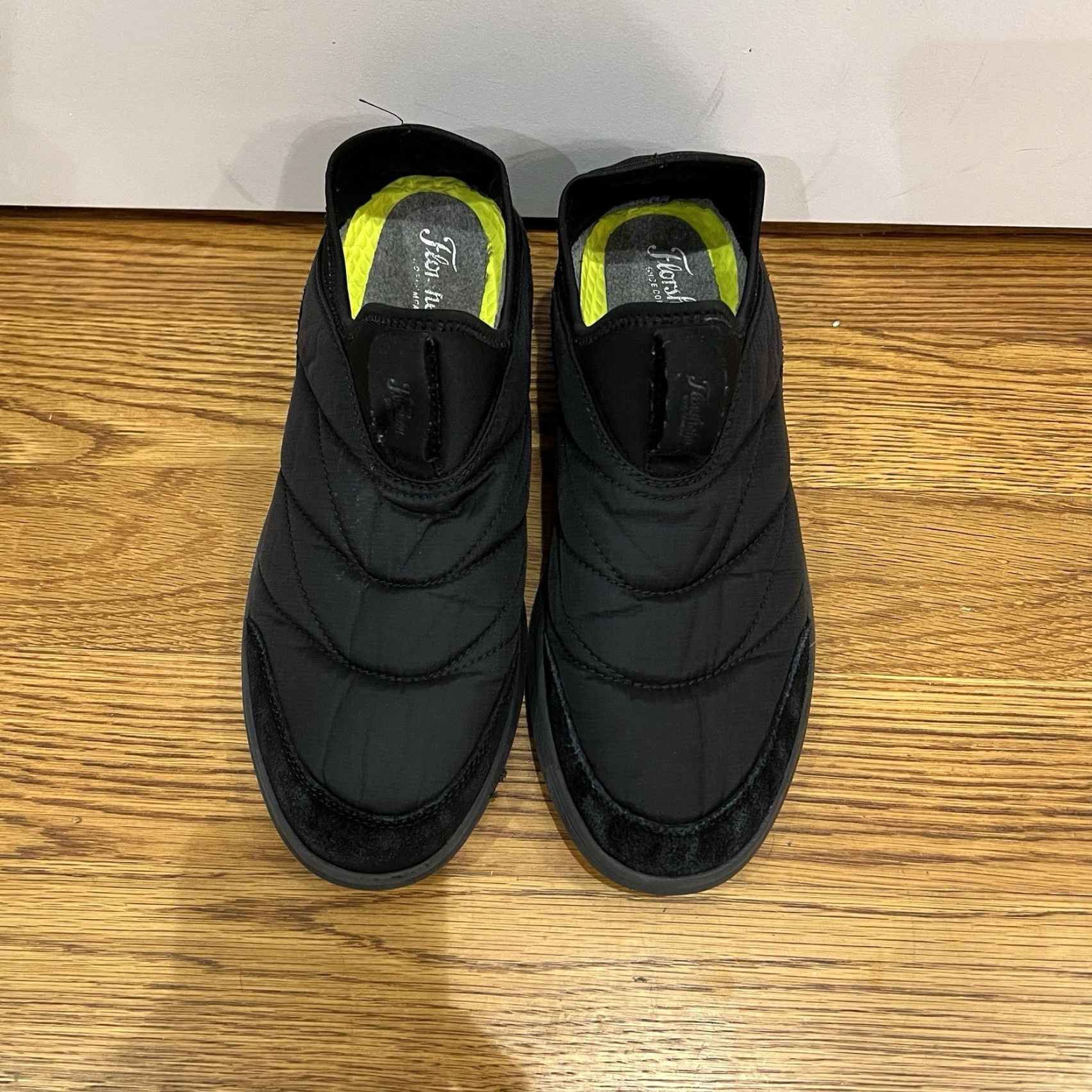 Florsheim FLORSHEIM JAVA Sportie Wool Sneakers Men Black Size 10 M Slip-On Athletic Casual Size US 10 / EU 43 - 2 Thumbnail
