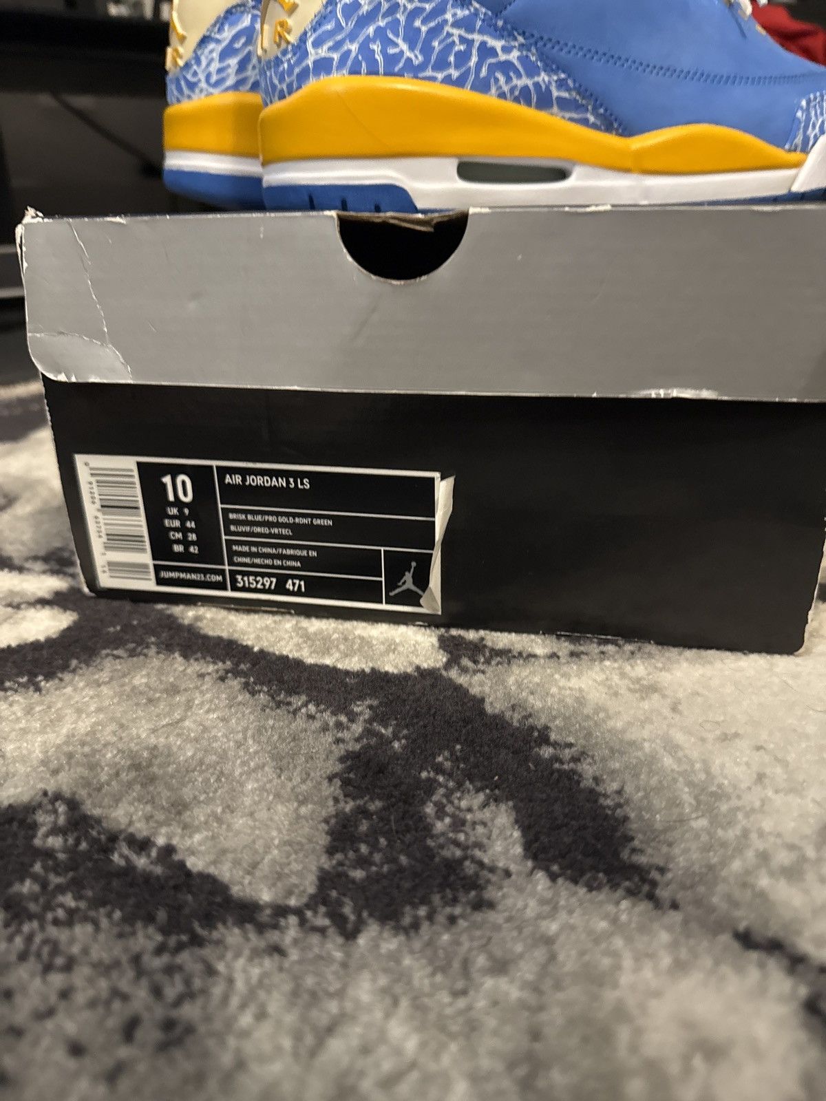 Jordan Brand Air Jordan 3 DTRT Size US 10 / EU 43 - 6 Thumbnail